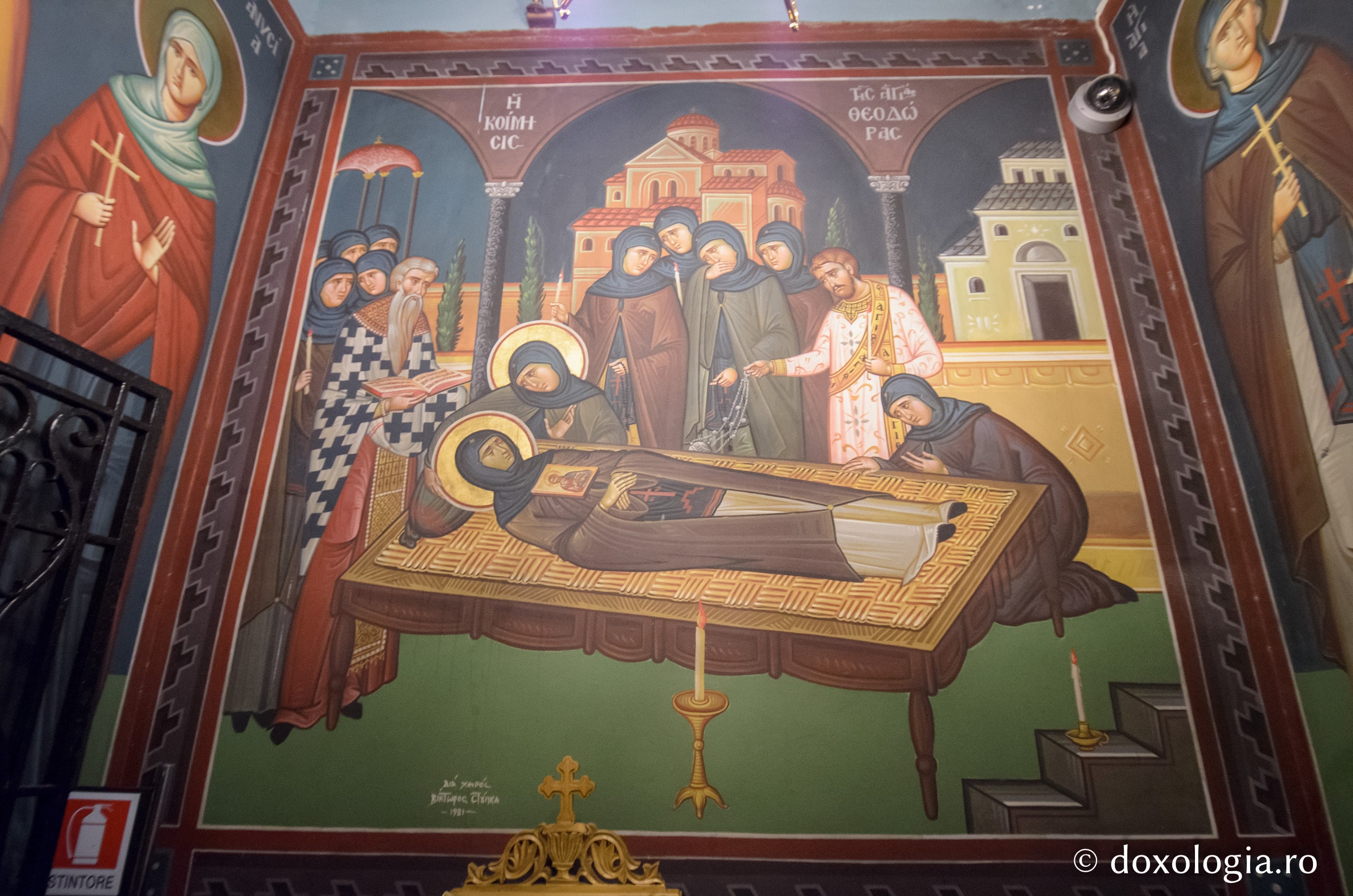 Sfânta Cuvioasă Teodora din Tesalonic