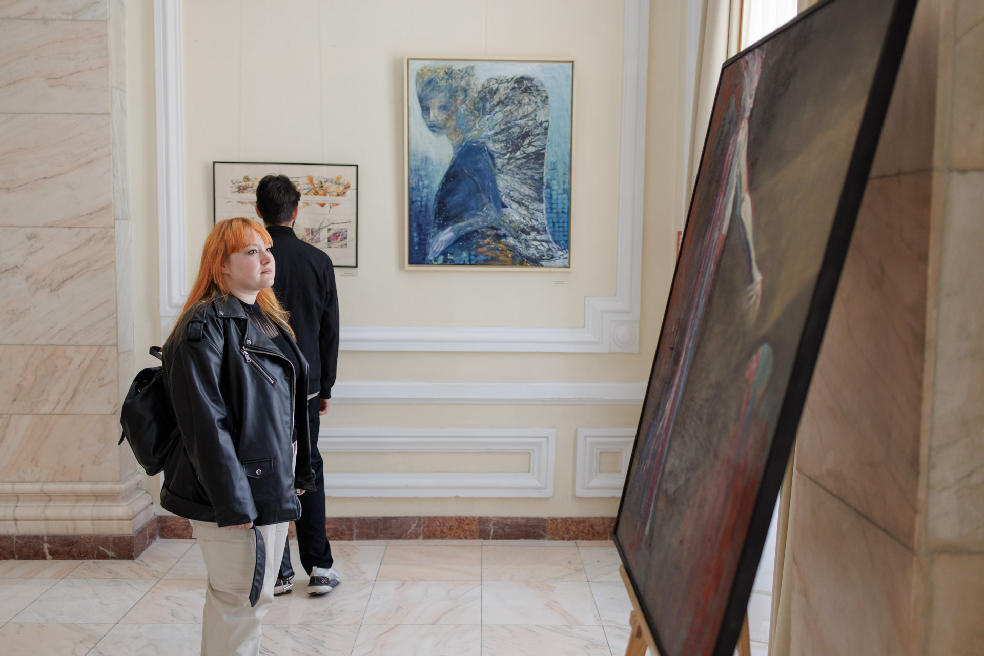 Vernisajul expoziţiei „Oameni şi îngeri. Oameni şi sfinţi”, un dialog între artă şi spiritualitate, găzduit la Iaşi