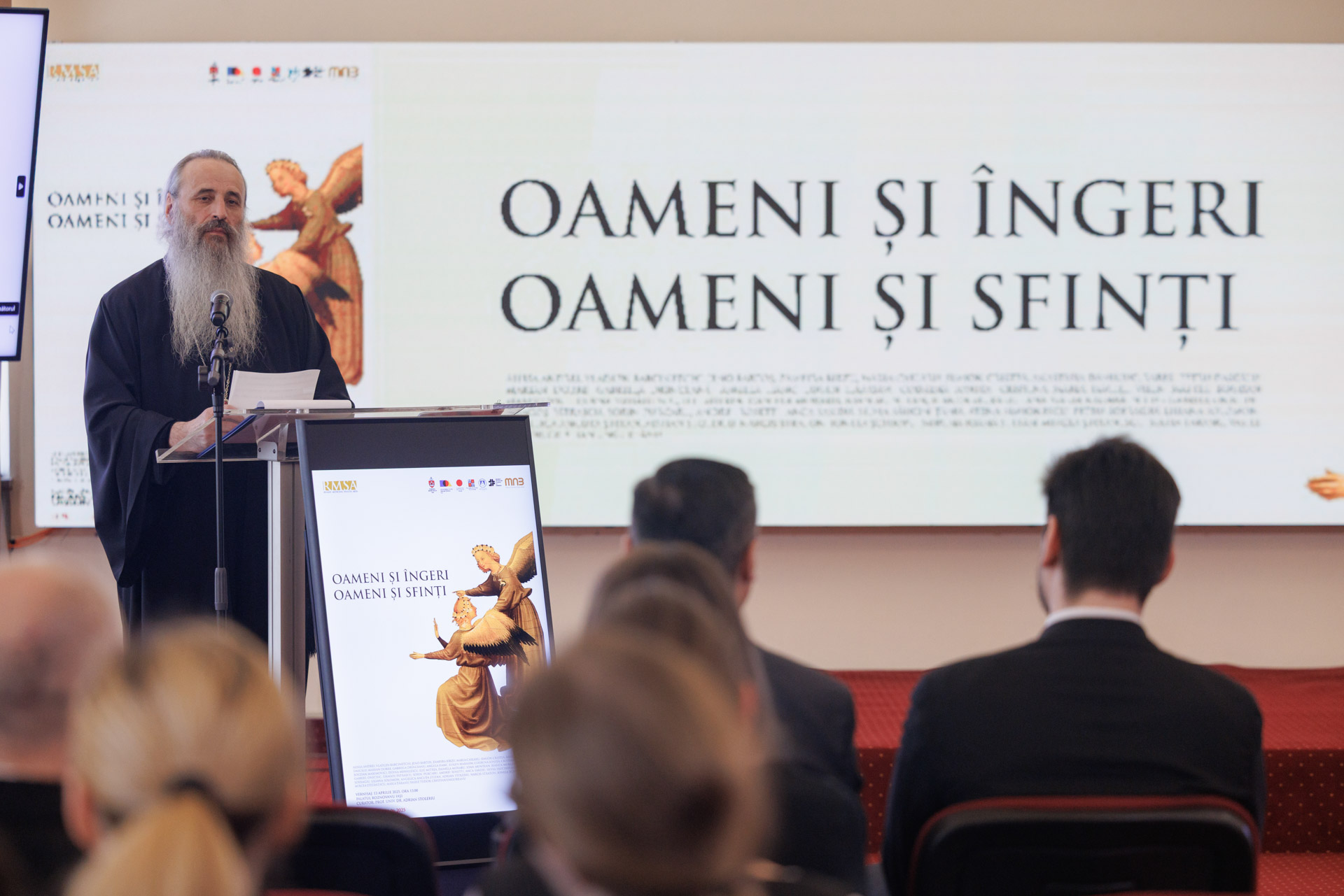 Vernisajul expoziţiei „Oameni şi îngeri. Oameni şi sfinţi”, un dialog între artă şi spiritualitate, găzduit la Iaşi