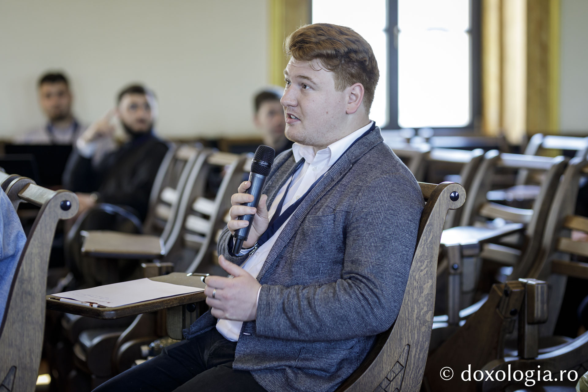 Ziua a doua a IBMF 2025 a debutat cu atelierul de compoziție susținut de dr. Cătălin Cernătescu