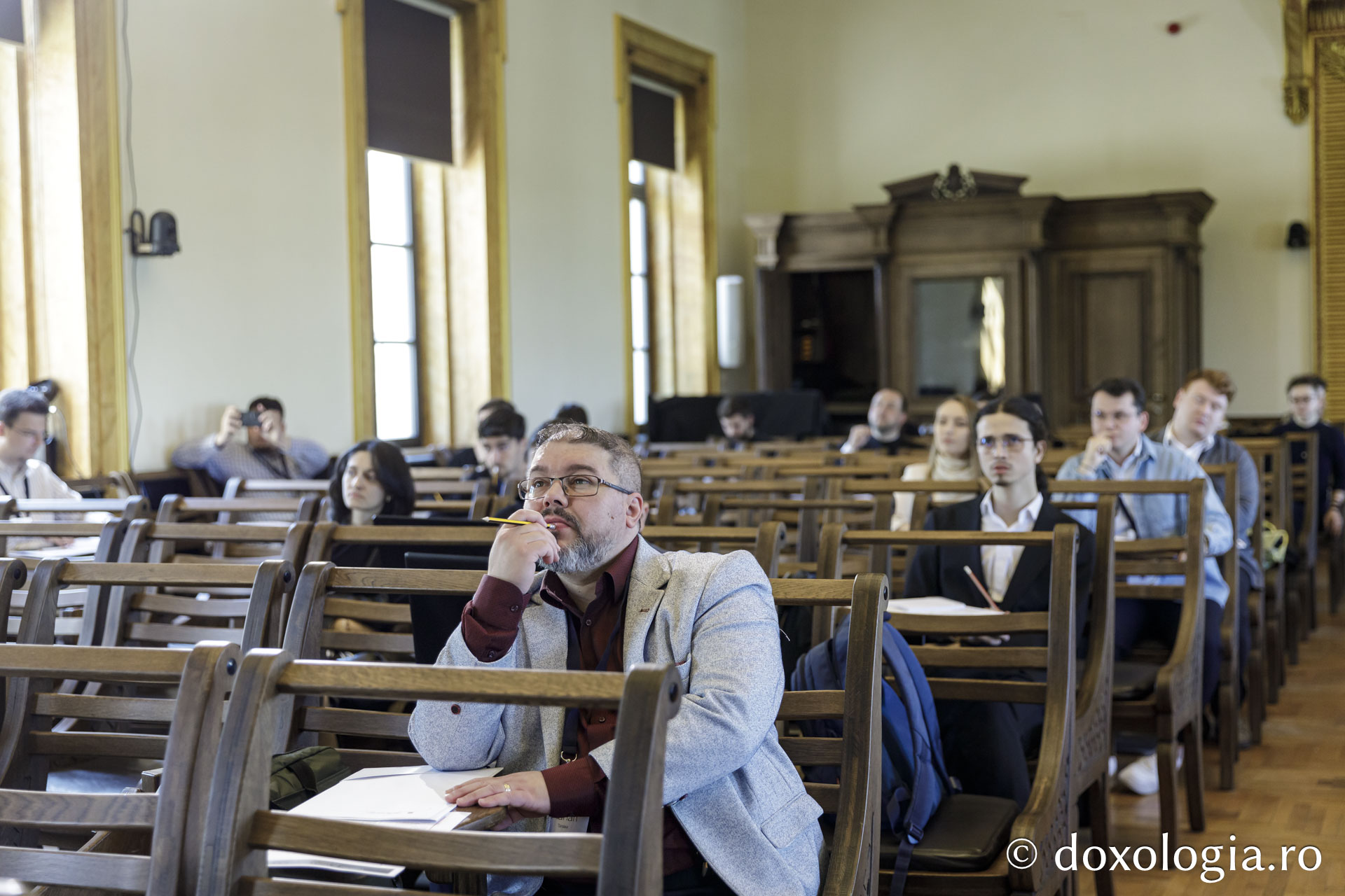 Ziua a doua a IBMF 2025 a debutat cu atelierul de compoziție susținut de dr. Cătălin Cernătescu