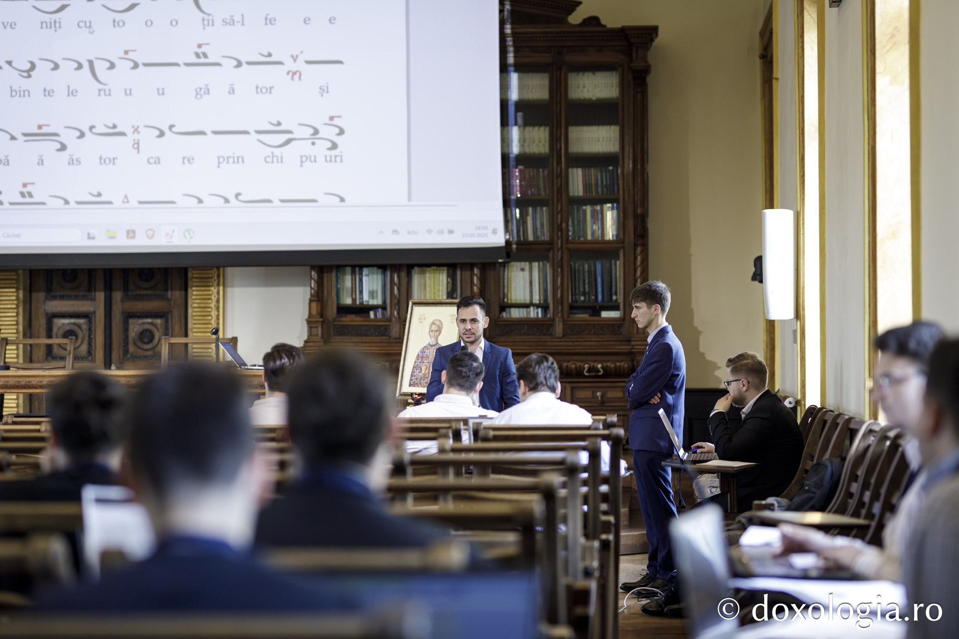 Ziua a doua a IBMF 2025 a debutat cu atelierul de compoziție susținut de dr. Cătălin Cernătescu