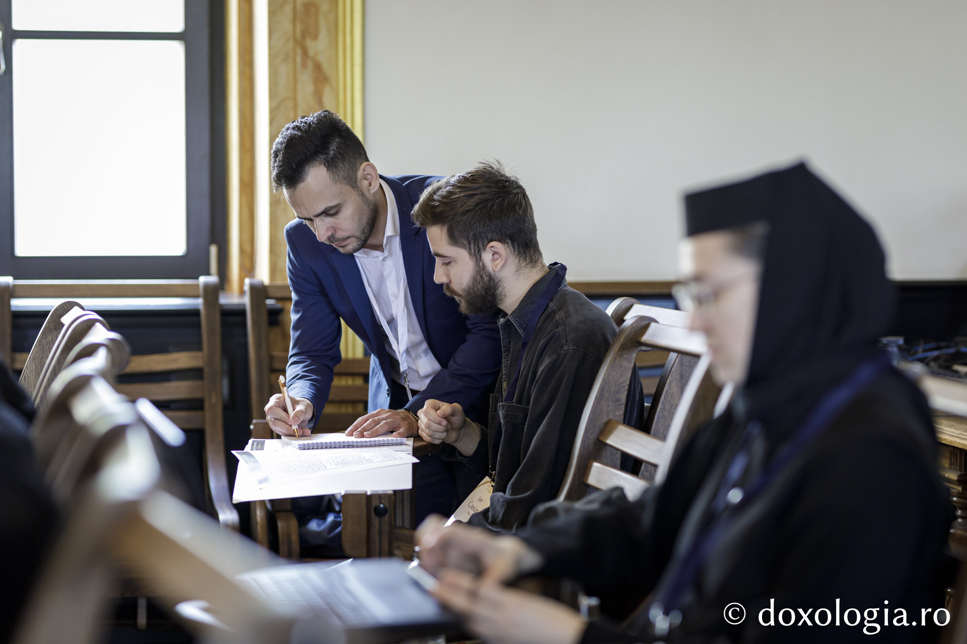 Ziua a doua a IBMF 2025 a debutat cu atelierul de compoziție susținut de dr. Cătălin Cernătescu