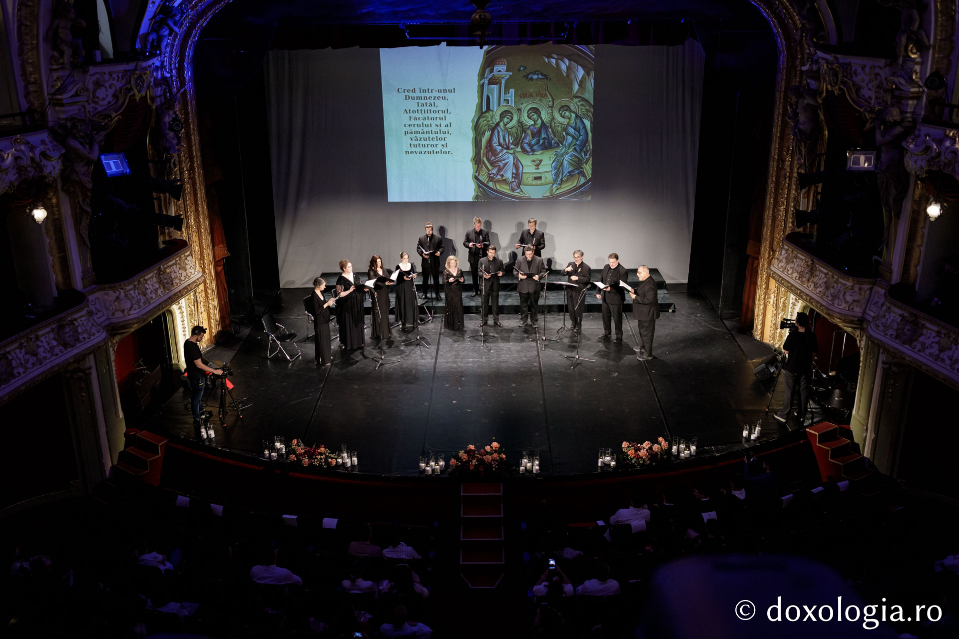 Cel de-al doilea concert IBMF, la Teatrul Național din Iași: „Am pășit pentru o clipă la strana Bisericii cele Mari din Constantinopol, Sfânta Sofia”