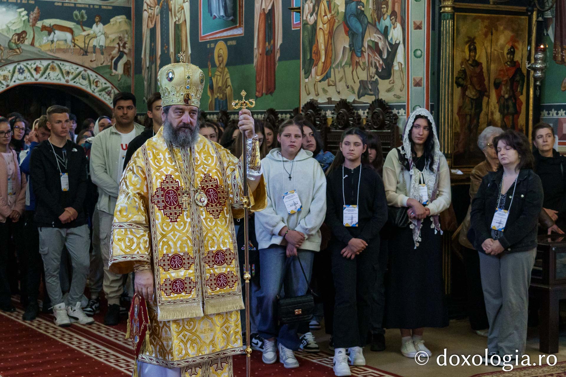 Peste 500 de tineri au participat la Întâlnirea anuală a tinerilor din protopopiatele ieșene / Foto: Mihail Vrăjitoru Peste 500 de tineri au participat la Întâlnirea anuală a tinerilor din protopopiatele ieșene