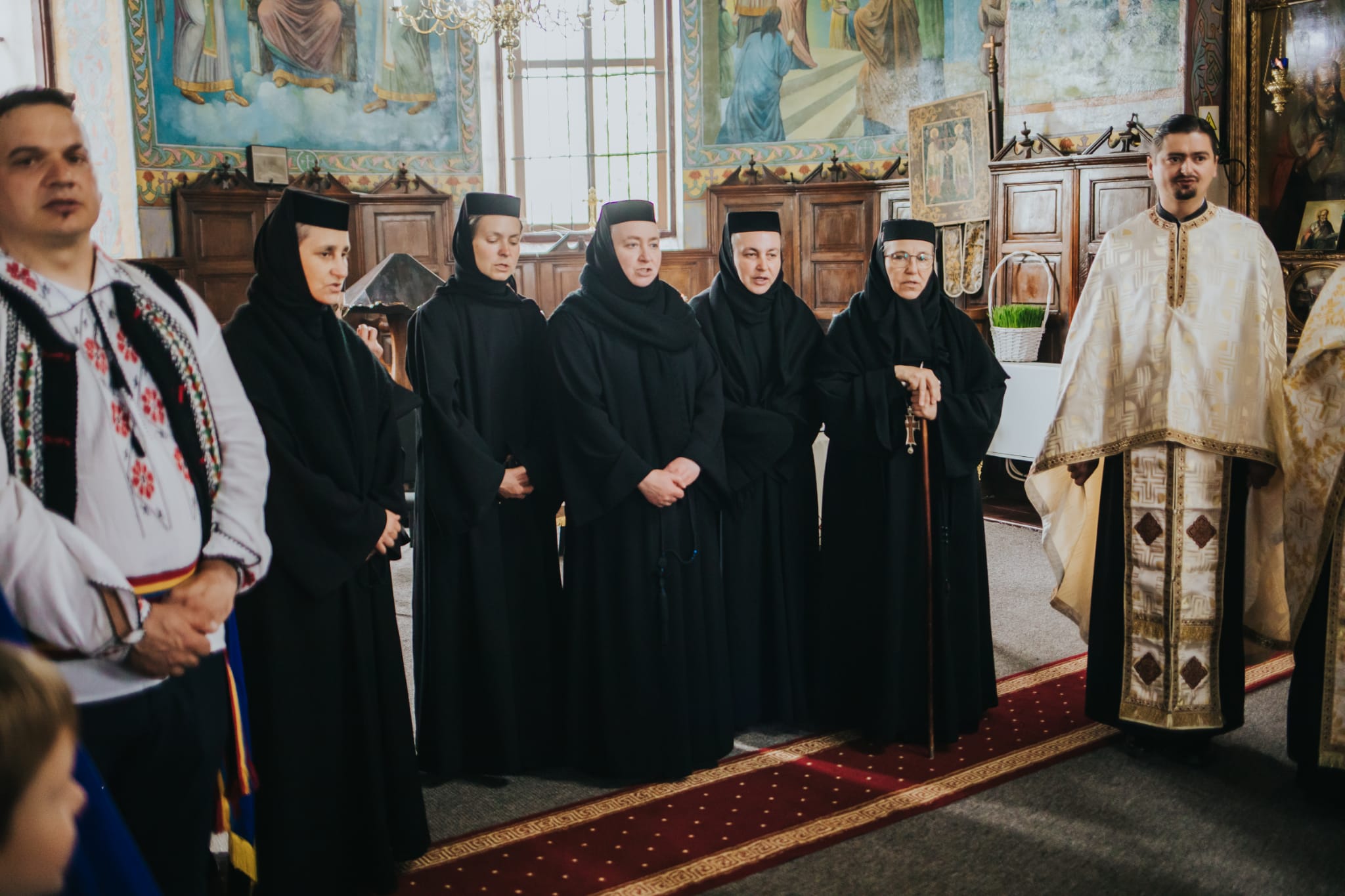 Binecuvântarea Sfântului Constantin Brâncoveanu peste credincioșii nemțeni