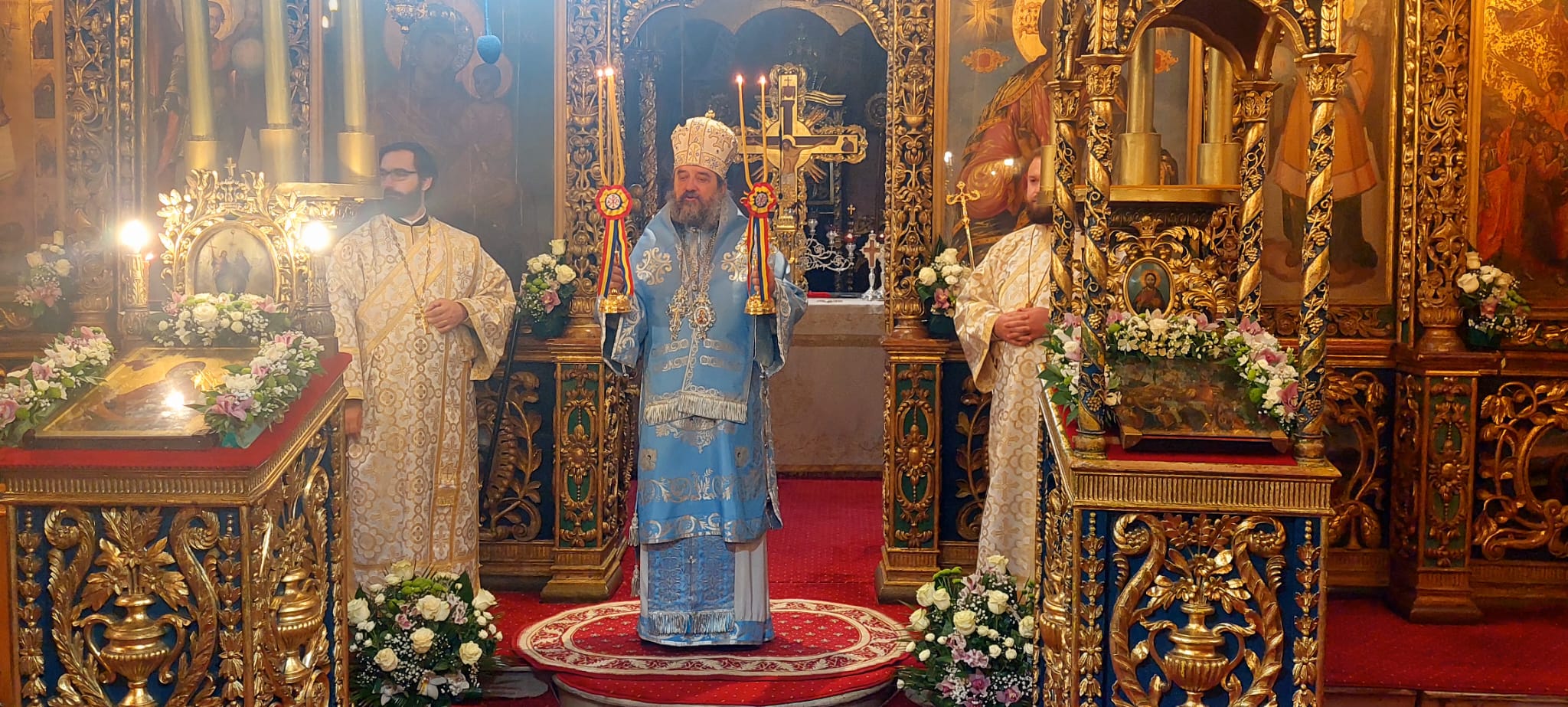 Slujbă arhierească la hramul Mănăstirii Golia: „Domnul însuși nu a luat trupul omenesc doar pentru o vreme, doar până la înălțarea Sa la Ceruri, ci în veșnicie rămâne unit cu omul”