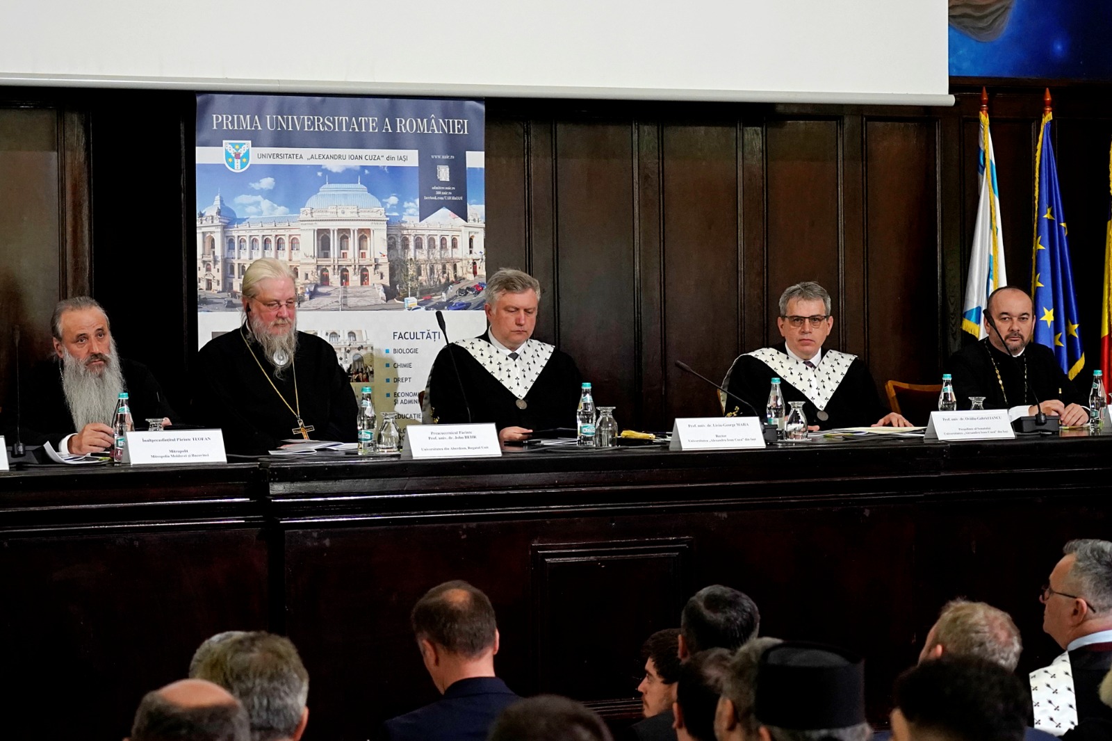 Pr. prof. John Behr a primit titlul de Doctor Honoris Causa din partea Universității „Alexandru Ioan Cuza” din Iași