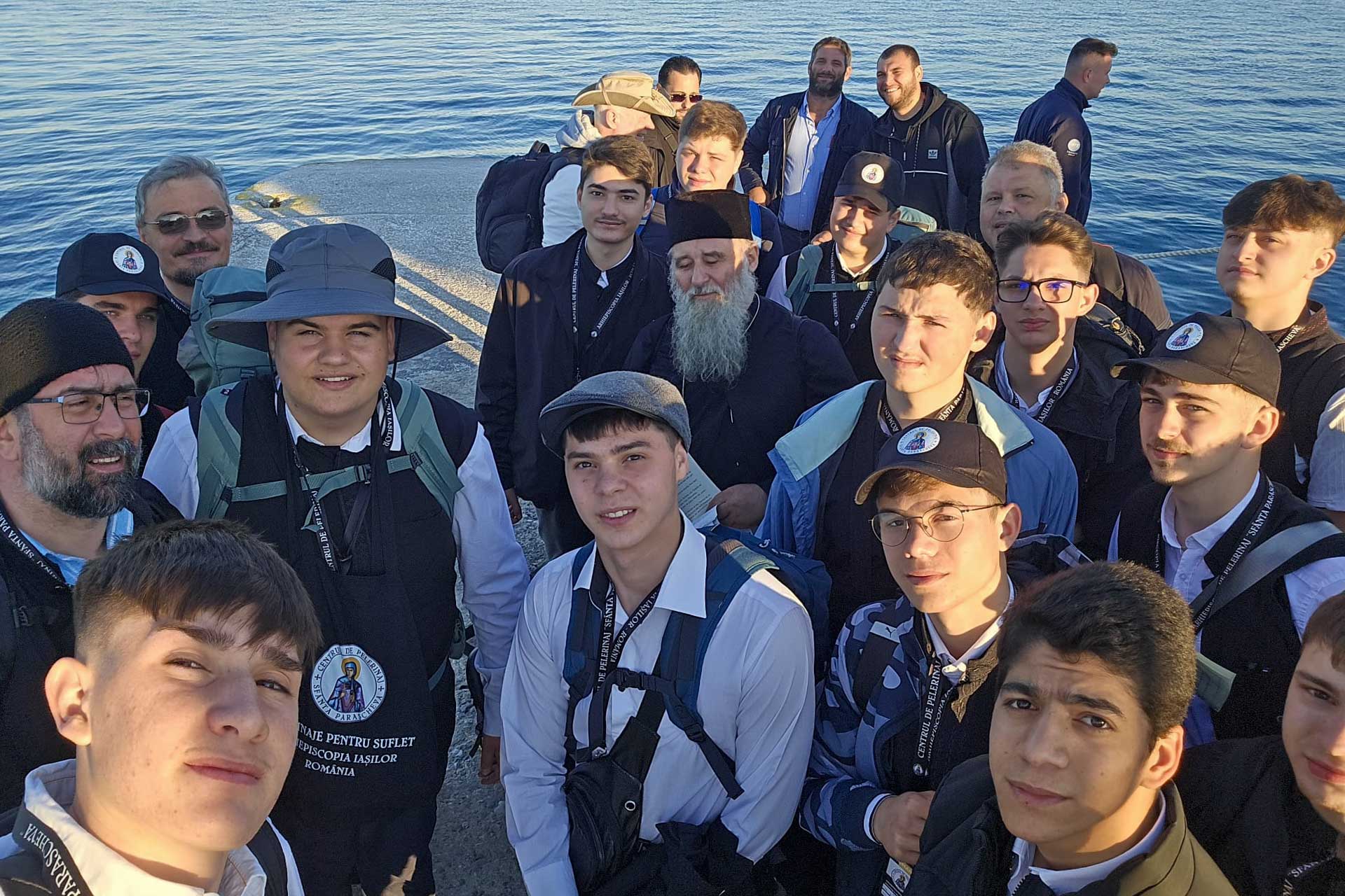Elevi seminariști ieșeni, în pelerinaj la Sfântul Munte Athos