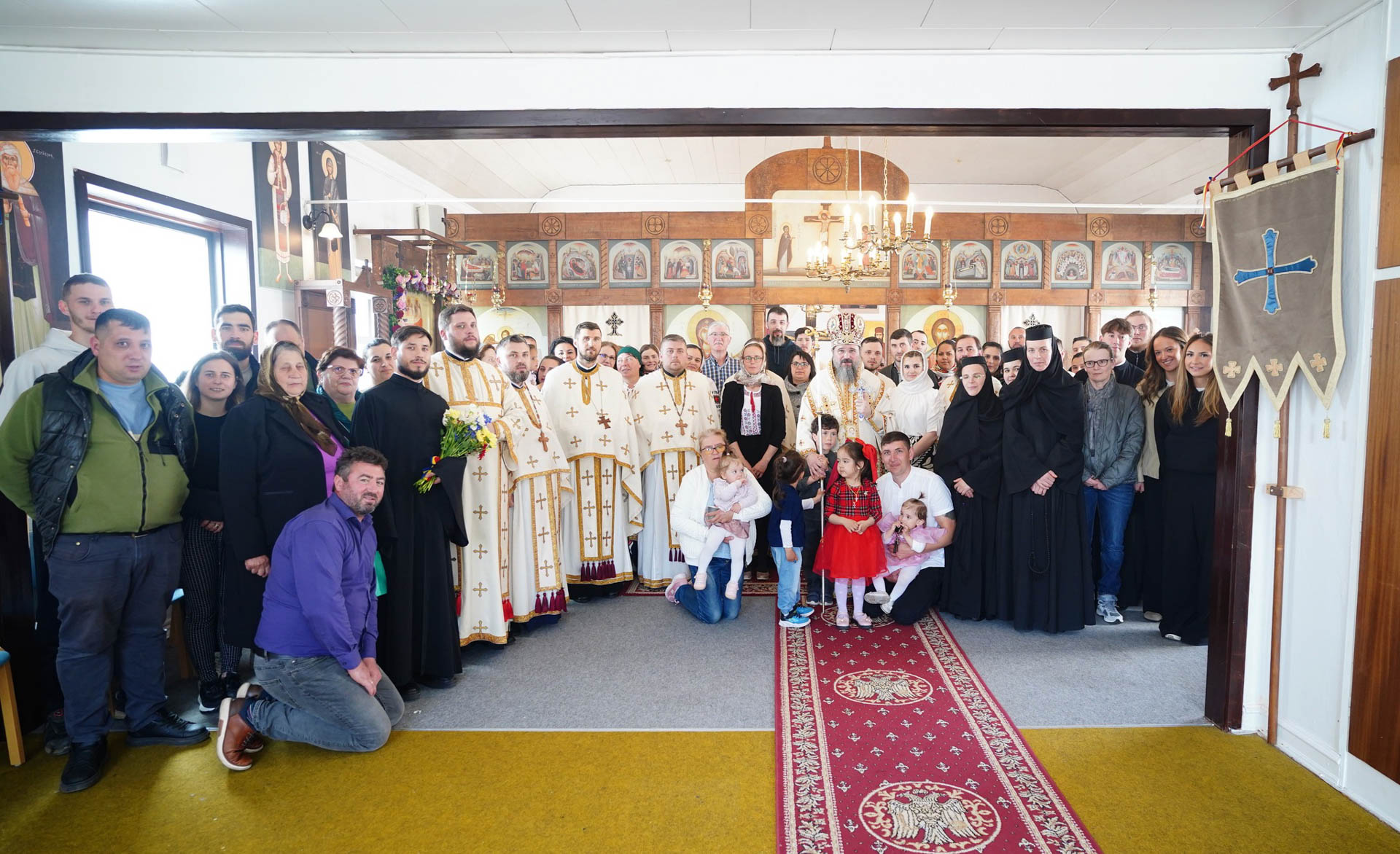 Preasfințitul Macarie, în vizită pastorală în Regatele Suediei și Danemarcei