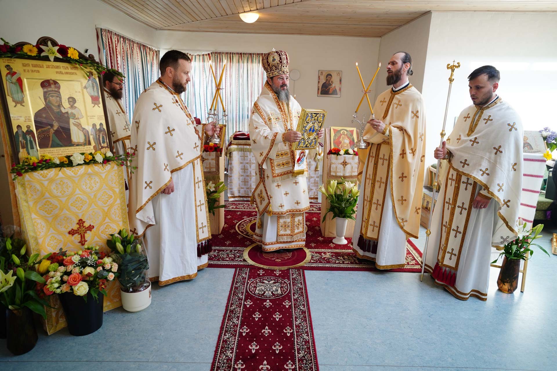 Preasfințitul Macarie, în vizită pastorală în Regatele Suediei și Danemarcei