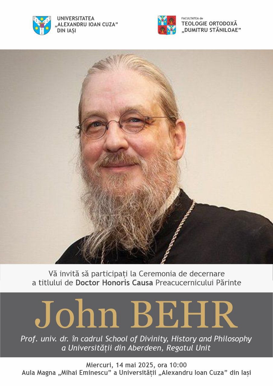 Evenimente care vor avea loc în Arhiepiscopia Iaşilor, în perioada 11-17 mai 2025