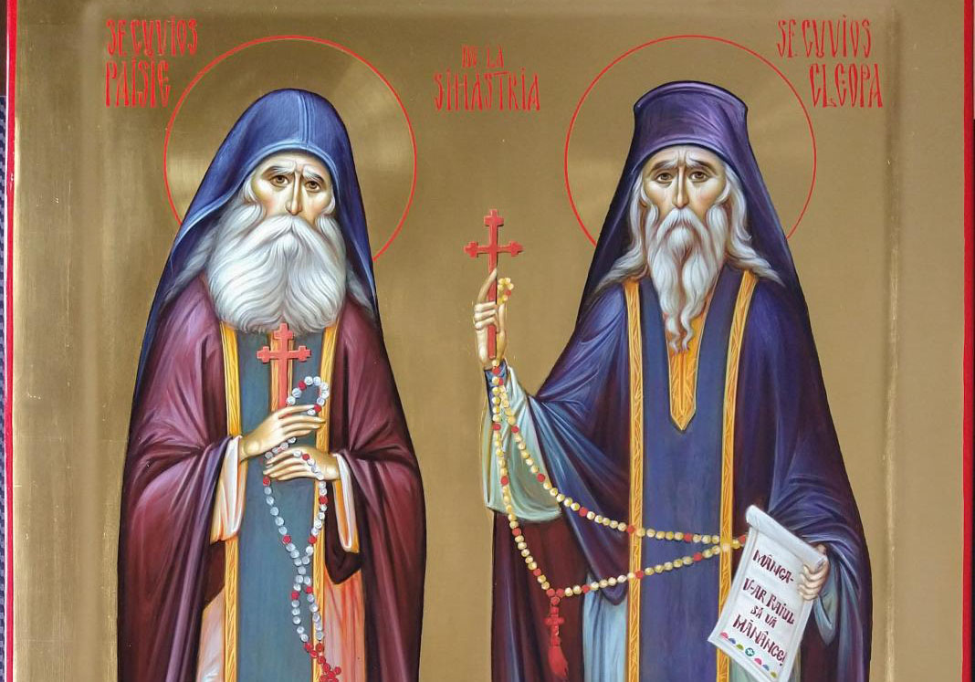Imn de aleasă cinstire Sfinților Cuvioși Părinți Paisie și Cleopa de la Mănăstirea Sihăstria Sfinții Cuvioși Cleopa și Paisie de la Sihăstria