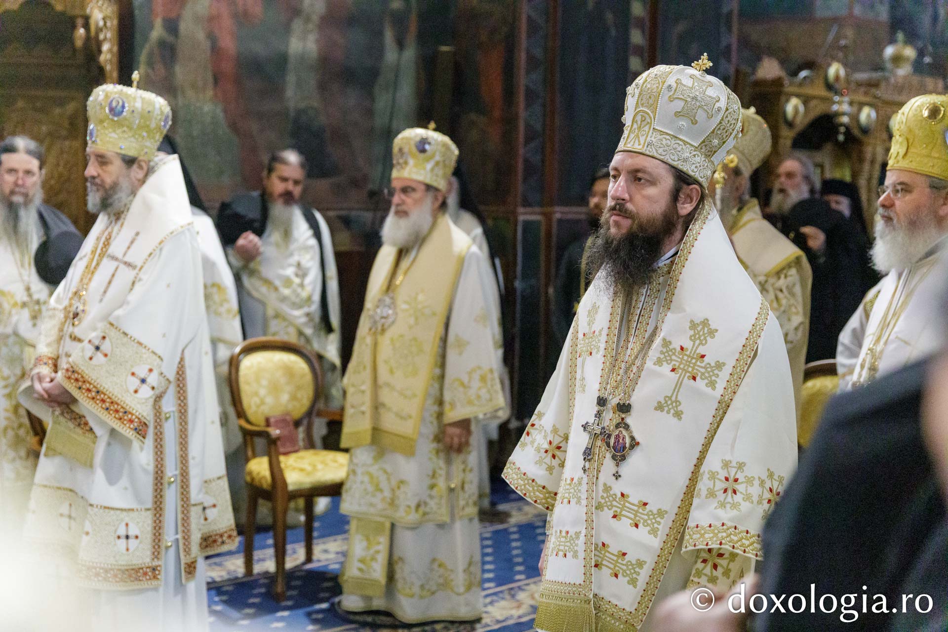 Sinaxa monahală mitropolitană cu stareții și starețele mănăstirilor din cuprinsul Mitropoliei Moldovei și Bucovinei / Foto: Pr. Silviu Cluci Sinaxa monahală mitropolitană cu stareții și starețele mănăstirilor din cuprinsul Mitropoliei Moldovei și Bucovinei