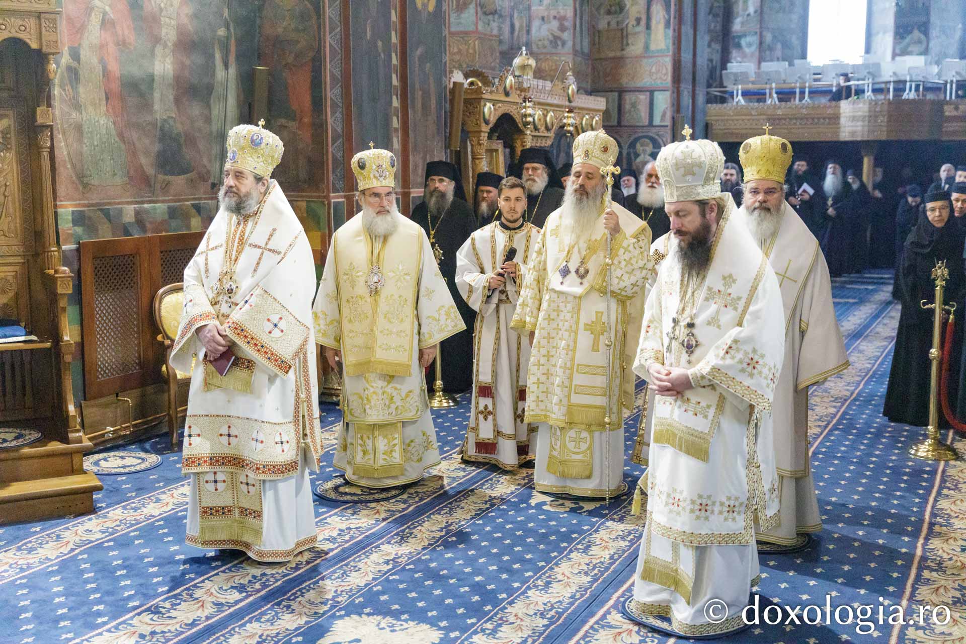 Sinaxa monahală mitropolitană cu stareții și starețele mănăstirilor din cuprinsul Mitropoliei Moldovei și Bucovinei / Foto: Pr. Silviu Cluci Sinaxa monahală mitropolitană cu stareții și starețele mănăstirilor din cuprinsul Mitropoliei Moldovei și Bucovinei
