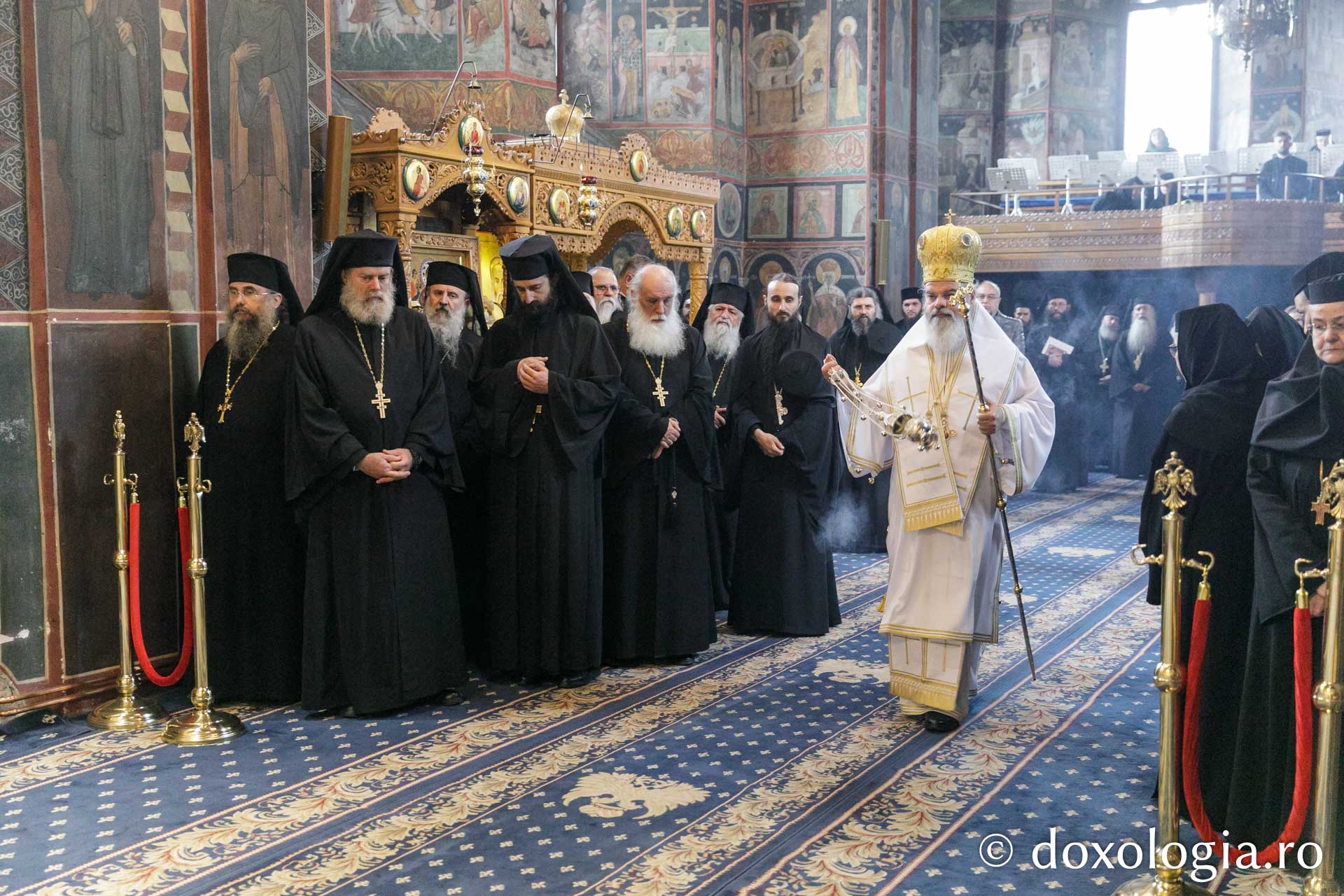 Sinaxa monahală mitropolitană cu stareții și starețele mănăstirilor din cuprinsul Mitropoliei Moldovei și Bucovinei / Foto: Pr. Silviu Cluci Sinaxa monahală mitropolitană cu stareții și starețele mănăstirilor din cuprinsul Mitropoliei Moldovei și Bucovinei