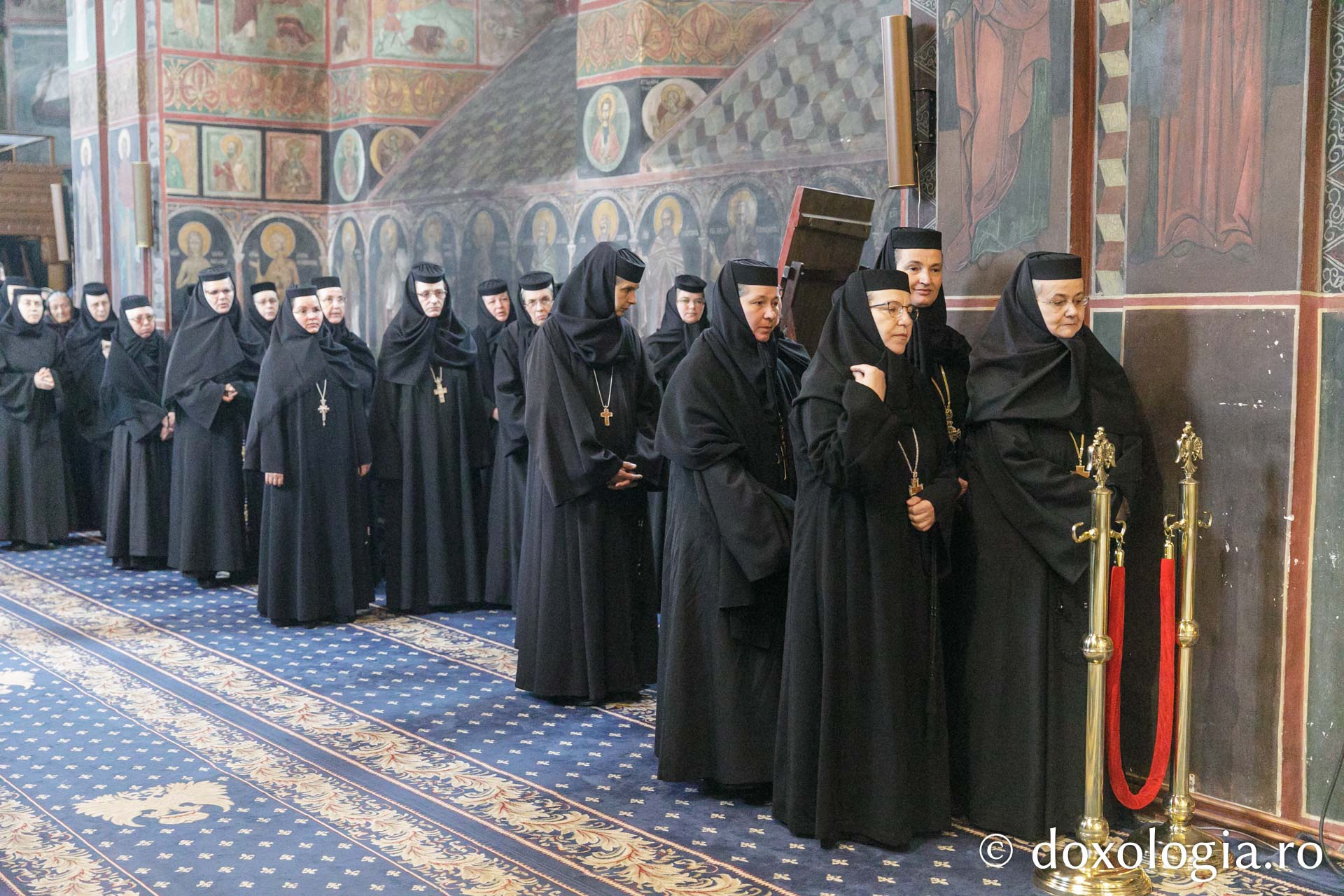 Sinaxa monahală mitropolitană cu stareții și starețele mănăstirilor din cuprinsul Mitropoliei Moldovei și Bucovinei / Foto: Pr. Silviu Cluci Sinaxa monahală mitropolitană cu stareții și starețele mănăstirilor din cuprinsul Mitropoliei Moldovei și Bucovinei