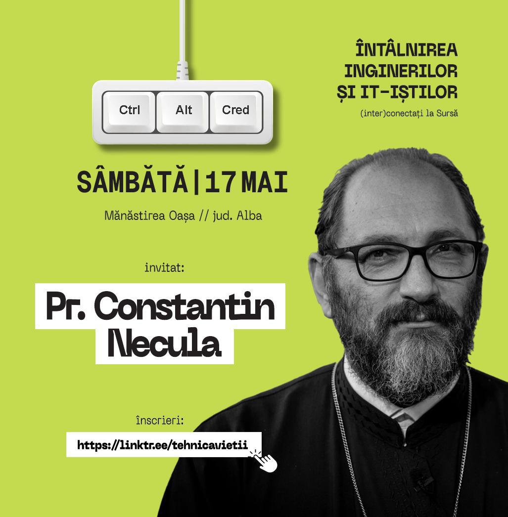 Tehnologie și credință, sub același acoperiș: Întâlnirea „Tehnica Vieții” 3.0, la Mănăstirea Oașa Tehnologie și credință, sub același acoperiș: Întâlnirea „Tehnica Vieții” 3.0, la Mănăstirea Oașa