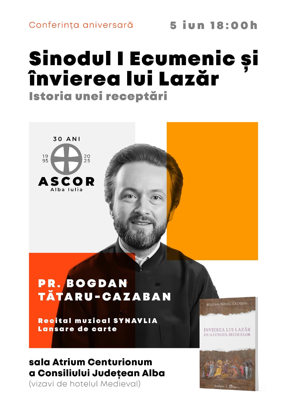 Trei decenii de misiune ASCOR Alba Iulia, marcate prin conferință și recital Trei decenii de misiune ASCOR Alba Iulia, marcate prin conferință și recital