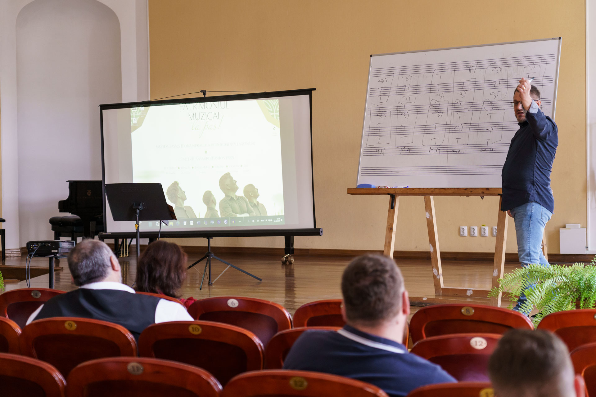 Masterclass „Prin Patrimoniul Muzical, la pas” – Muzică bizantină și orientală la Iași Masterclass „Prin Patrimoniul Muzical, la pas” – Muzică bizantină și orientală la Iași