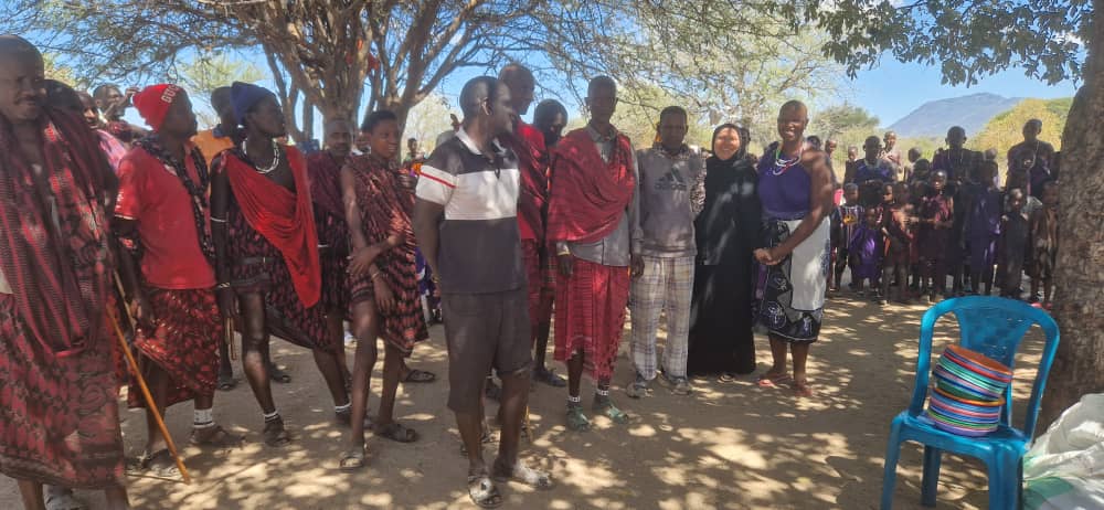 53 de femei și copii s-au botezat la Mapogoro