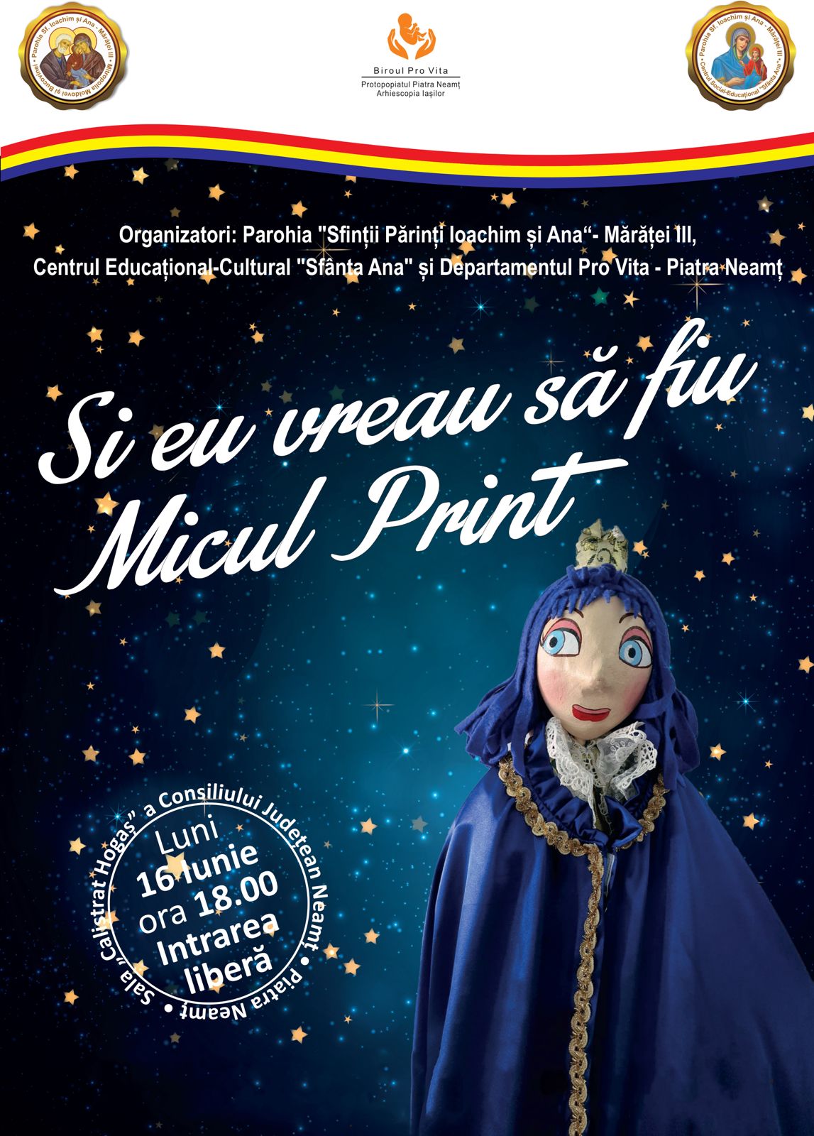 Evenimente care vor avea loc în Arhiepiscopia Iaşilor, în perioada 15-21 iunie 2025
