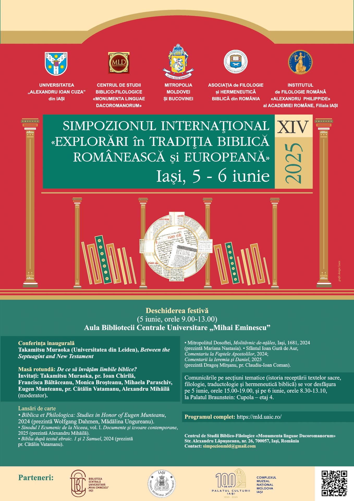 Sfânta Scriptură și limbile în care a fost scrisă, în dezbatere la Iași | Comunicat de presă – Simpozion MLD 2025 Sfânta Scriptură și limbile în care a fost scrisă, în dezbatere la Iași | Comunicat de presă – Simpozion MLD 2025