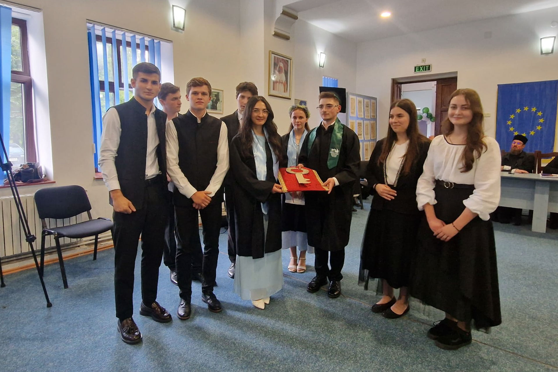 Festivitate de absolvire la Seminarul Teologic „Veniamin Costachi” de la Mănăstirea Neamț