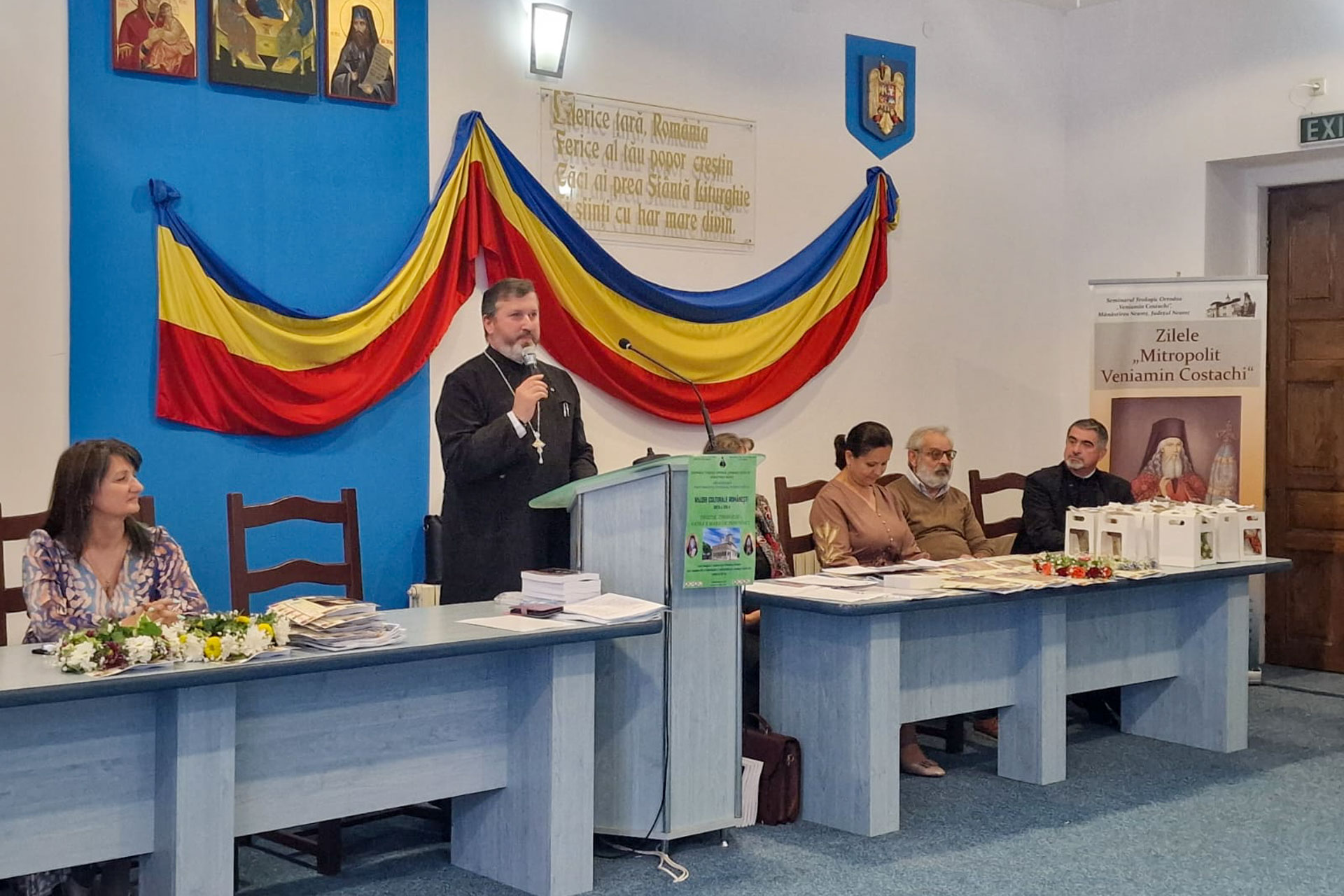 Festivitate de absolvire la Seminarul Teologic „Veniamin Costachi” de la Mănăstirea Neamț