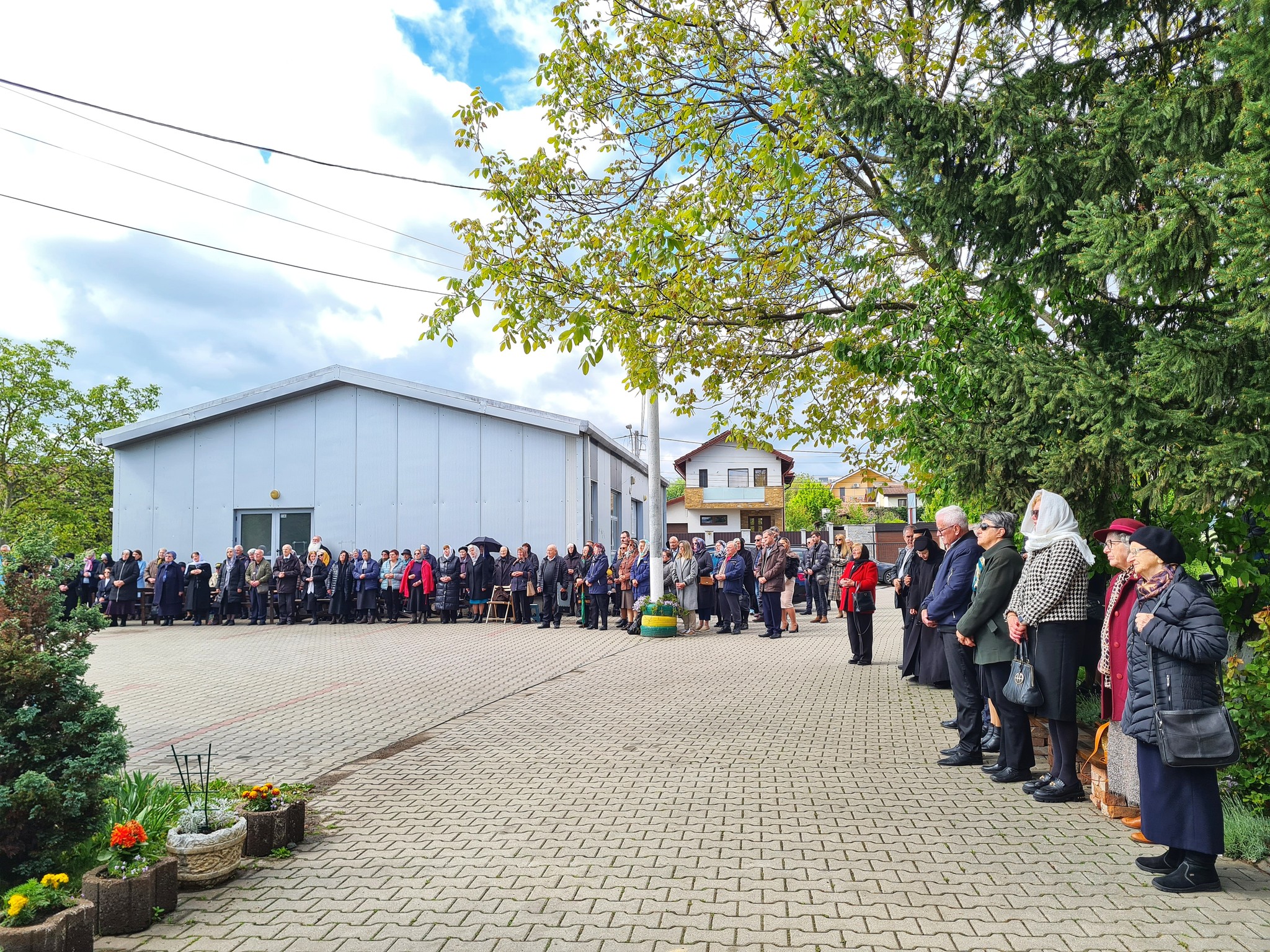 Hramul Mănăstirii „Sfânta Elisabeta” din Cluj-Napoca și punerea pietrei de temelie pentru biserica așezământului monahal