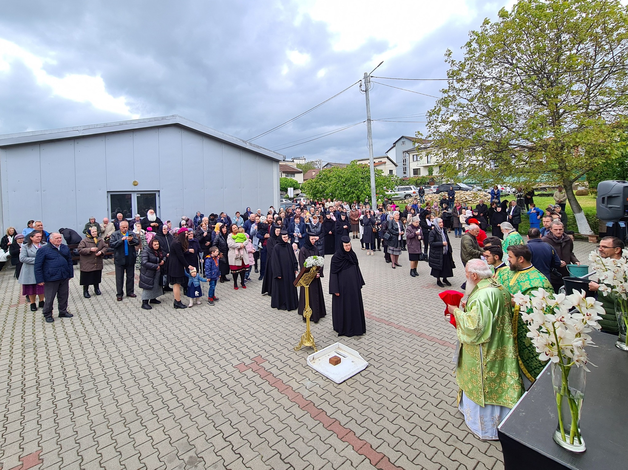 Hramul Mănăstirii „Sfânta Elisabeta” din Cluj-Napoca și punerea pietrei de temelie pentru biserica așezământului monahal