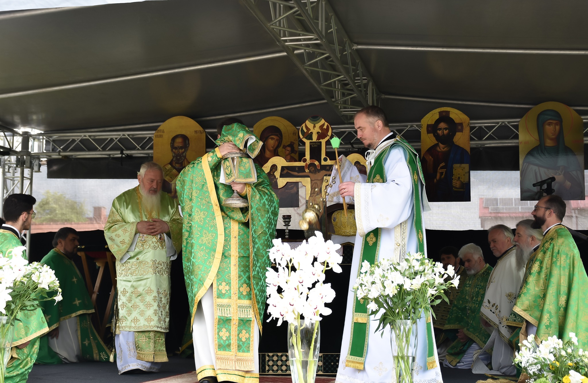 Hramul Mănăstirii „Sfânta Elisabeta” din Cluj-Napoca și punerea pietrei de temelie pentru biserica așezământului monahal