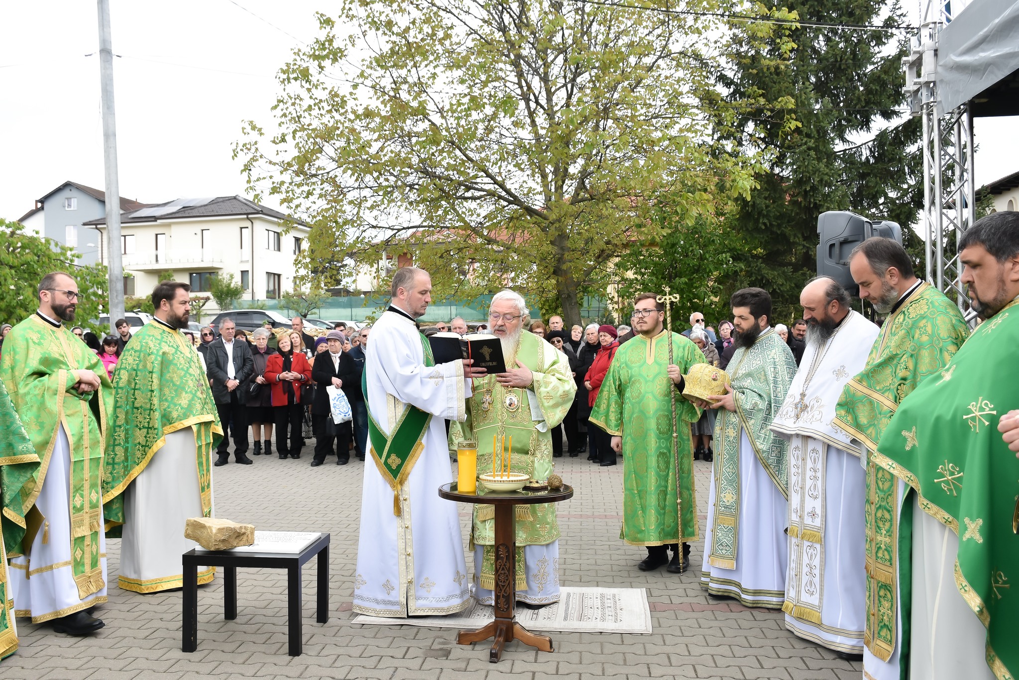 Hramul Mănăstirii „Sfânta Elisabeta” din Cluj-Napoca și punerea pietrei de temelie pentru biserica așezământului monahal