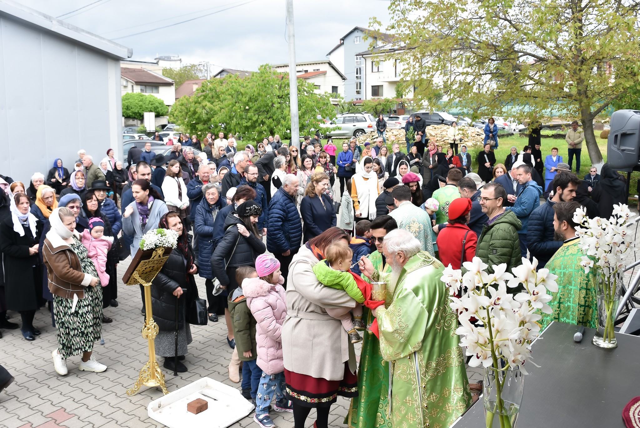 Hramul Mănăstirii „Sfânta Elisabeta” din Cluj-Napoca și punerea pietrei de temelie pentru biserica așezământului monahal