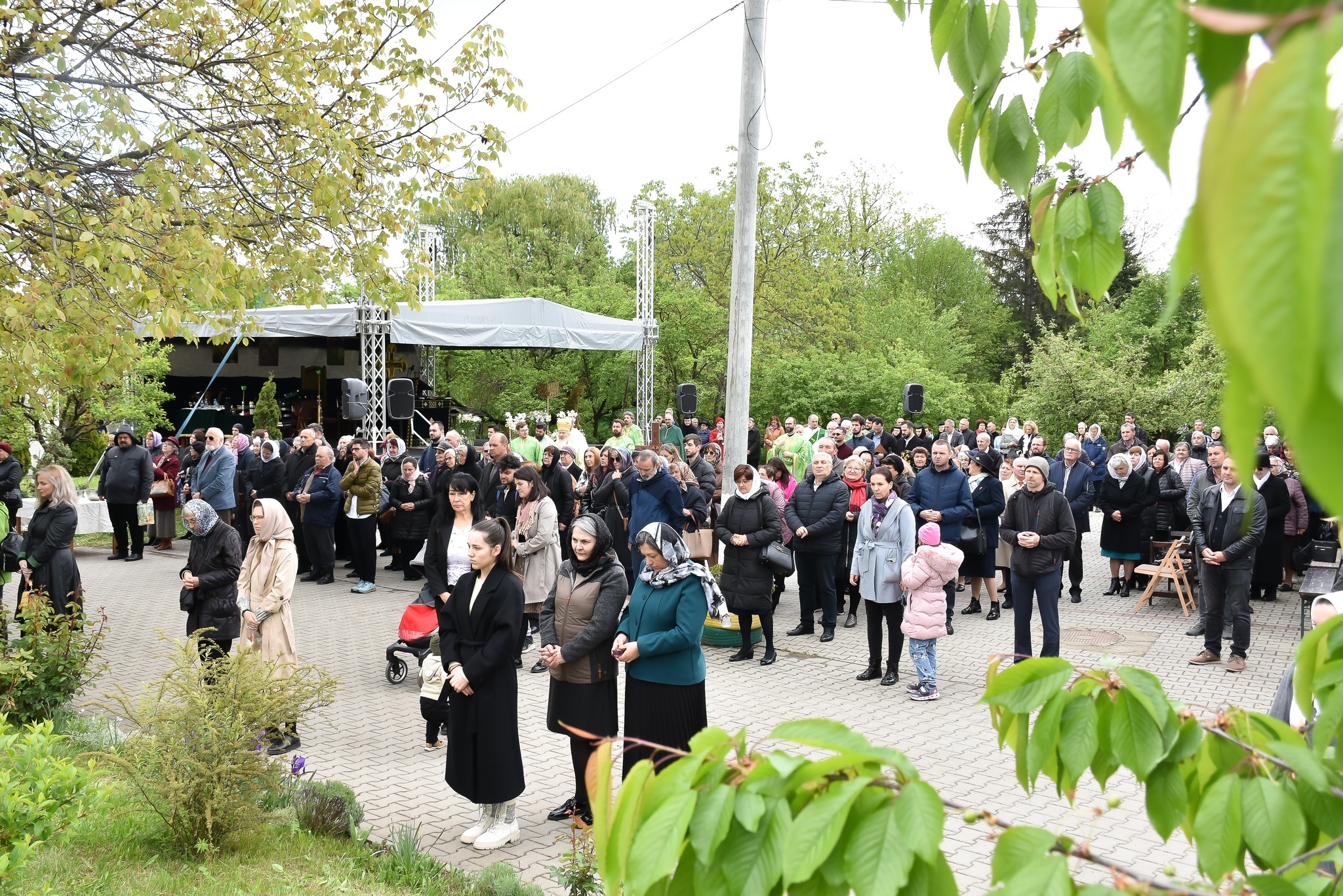 Hramul Mănăstirii „Sfânta Elisabeta” din Cluj-Napoca și punerea pietrei de temelie pentru biserica așezământului monahal