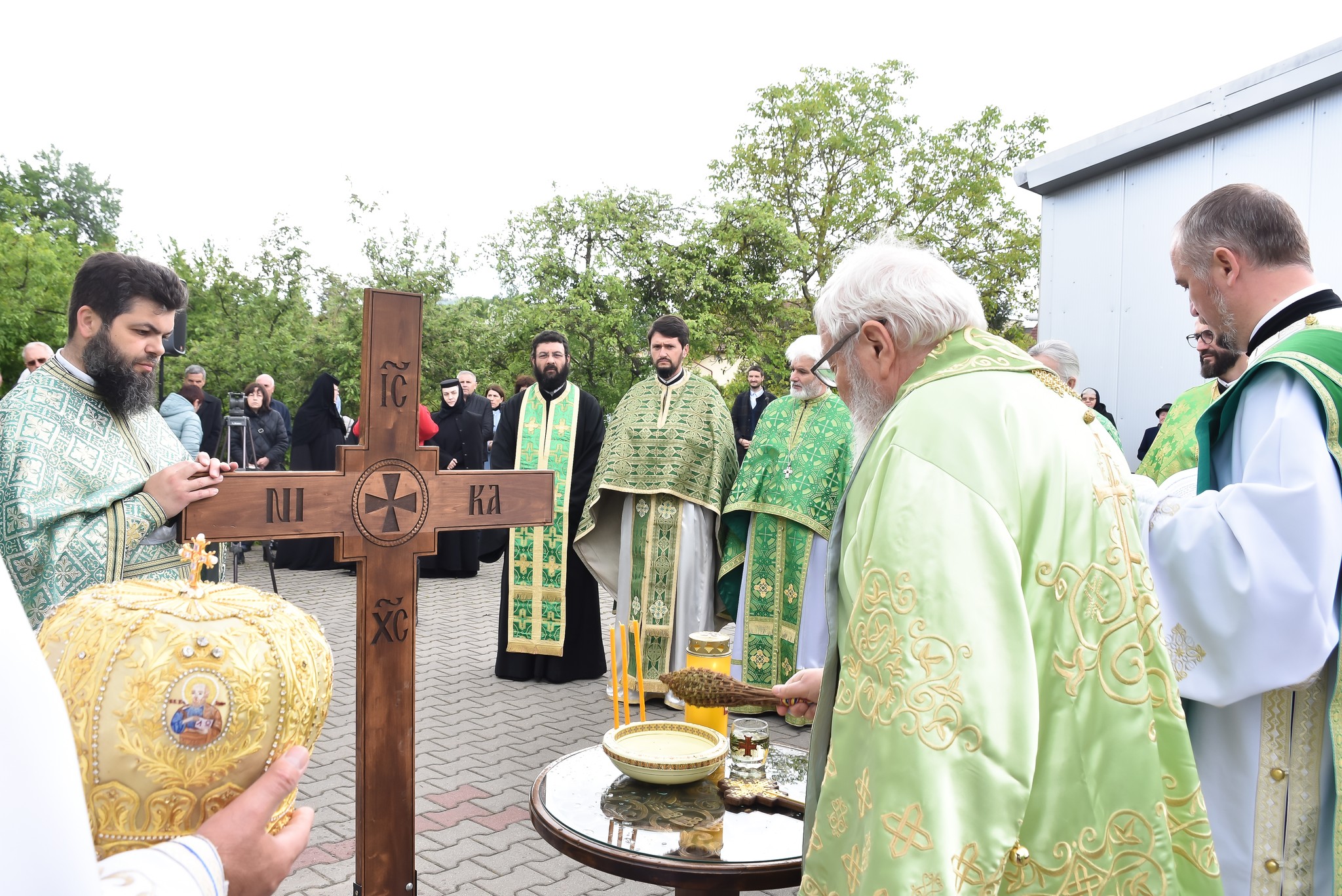 Hramul Mănăstirii „Sfânta Elisabeta” din Cluj-Napoca și punerea pietrei de temelie pentru biserica așezământului monahal