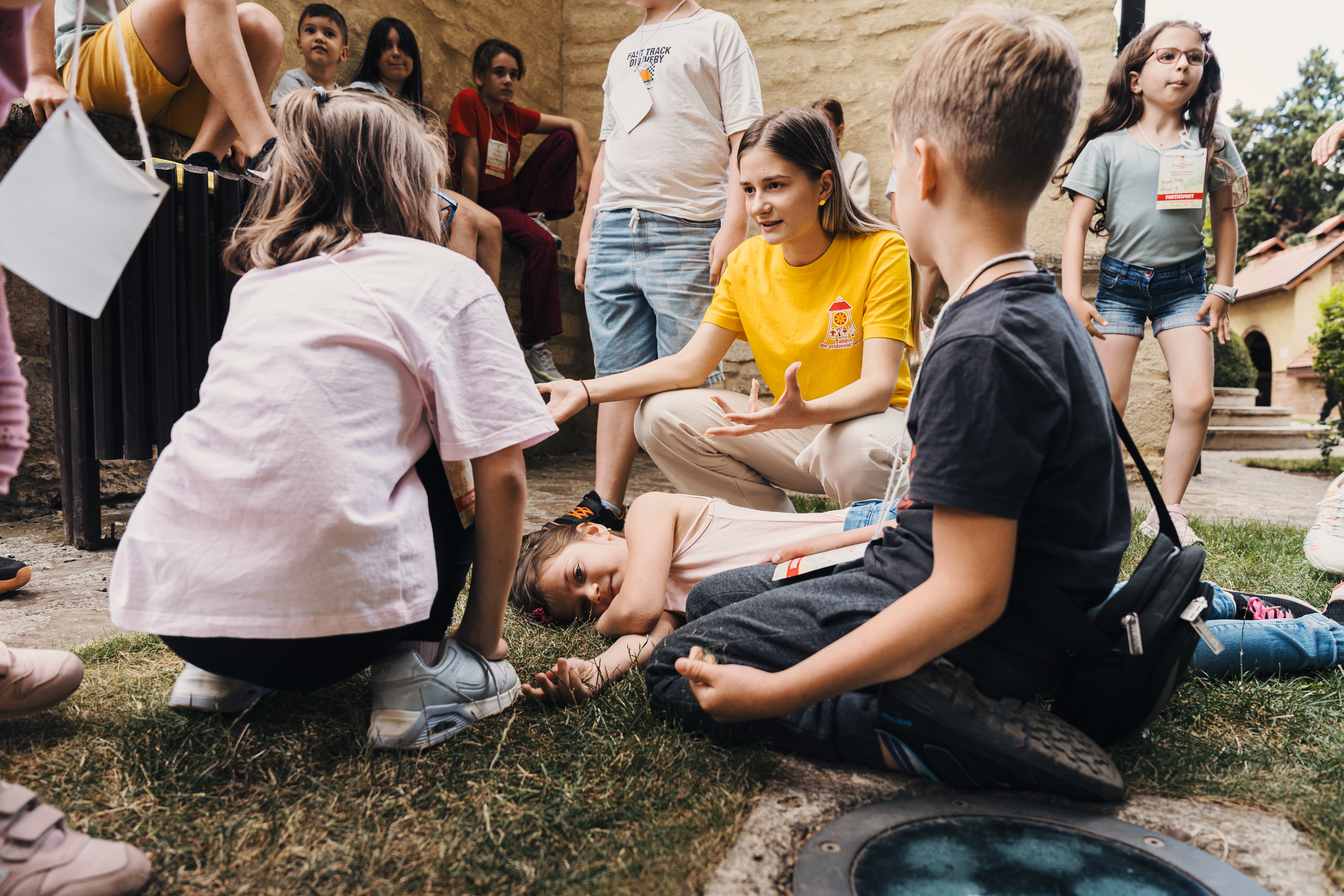 Tăbără pentru copii la Biserica „Sfântul Sava” din Iași