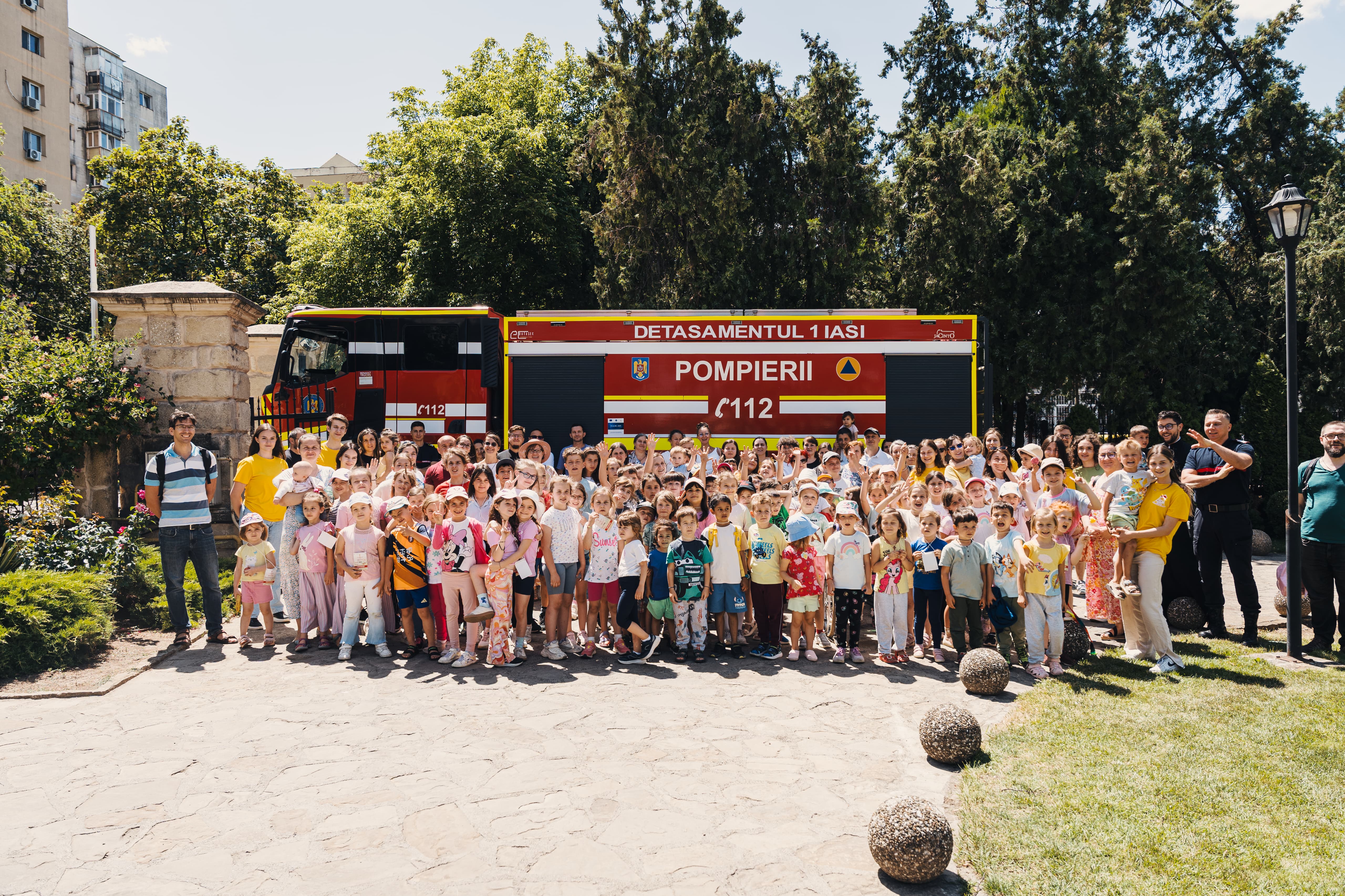 Tăbără pentru copii la Biserica „Sfântul Sava” din Iași