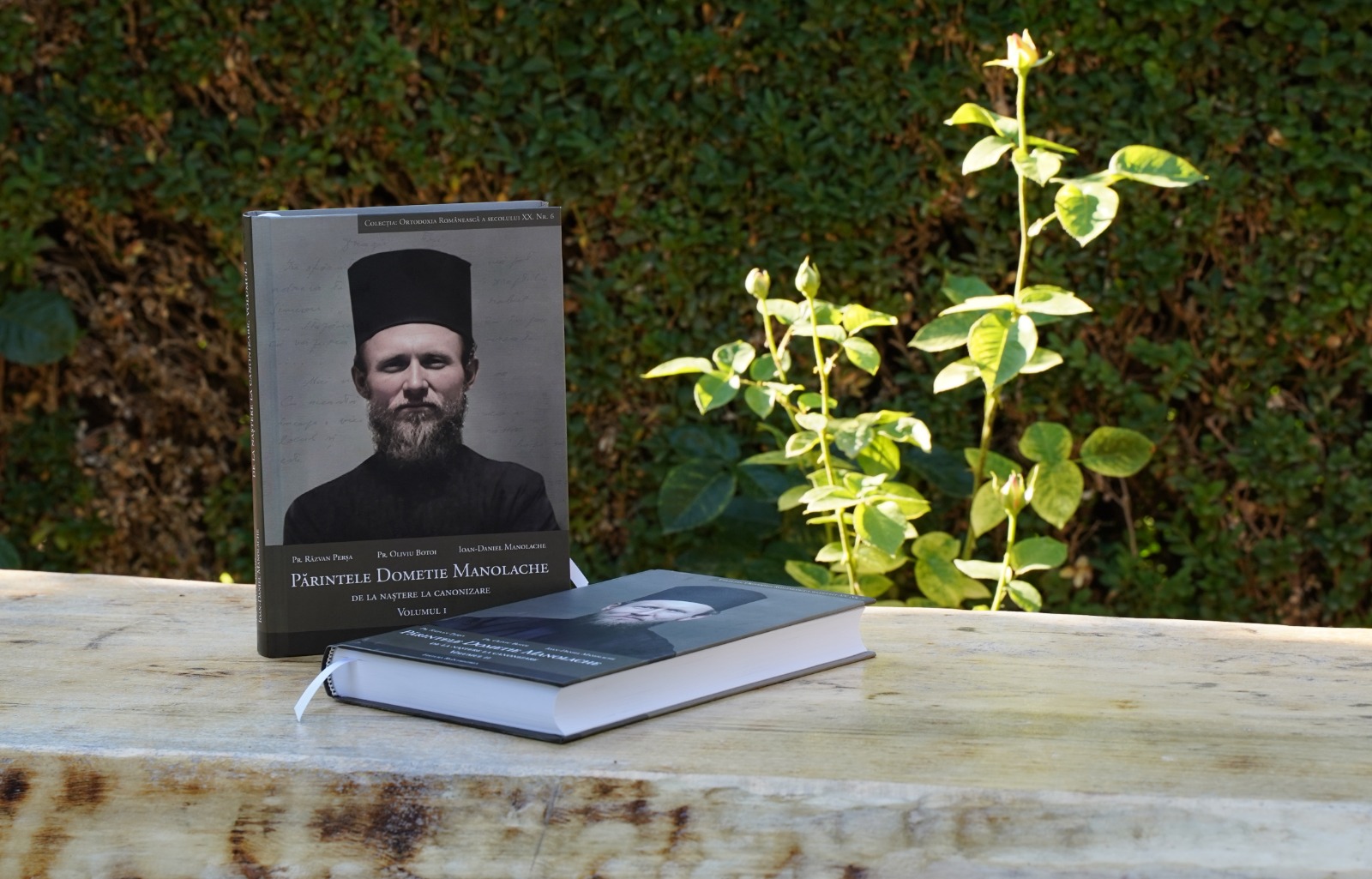 Eveniment editorial la Mănăstirea Râmeț: Au fost lansate două volume despre viața și lucrarea duhovnicească a Sfântului Dometie cel Milostiv