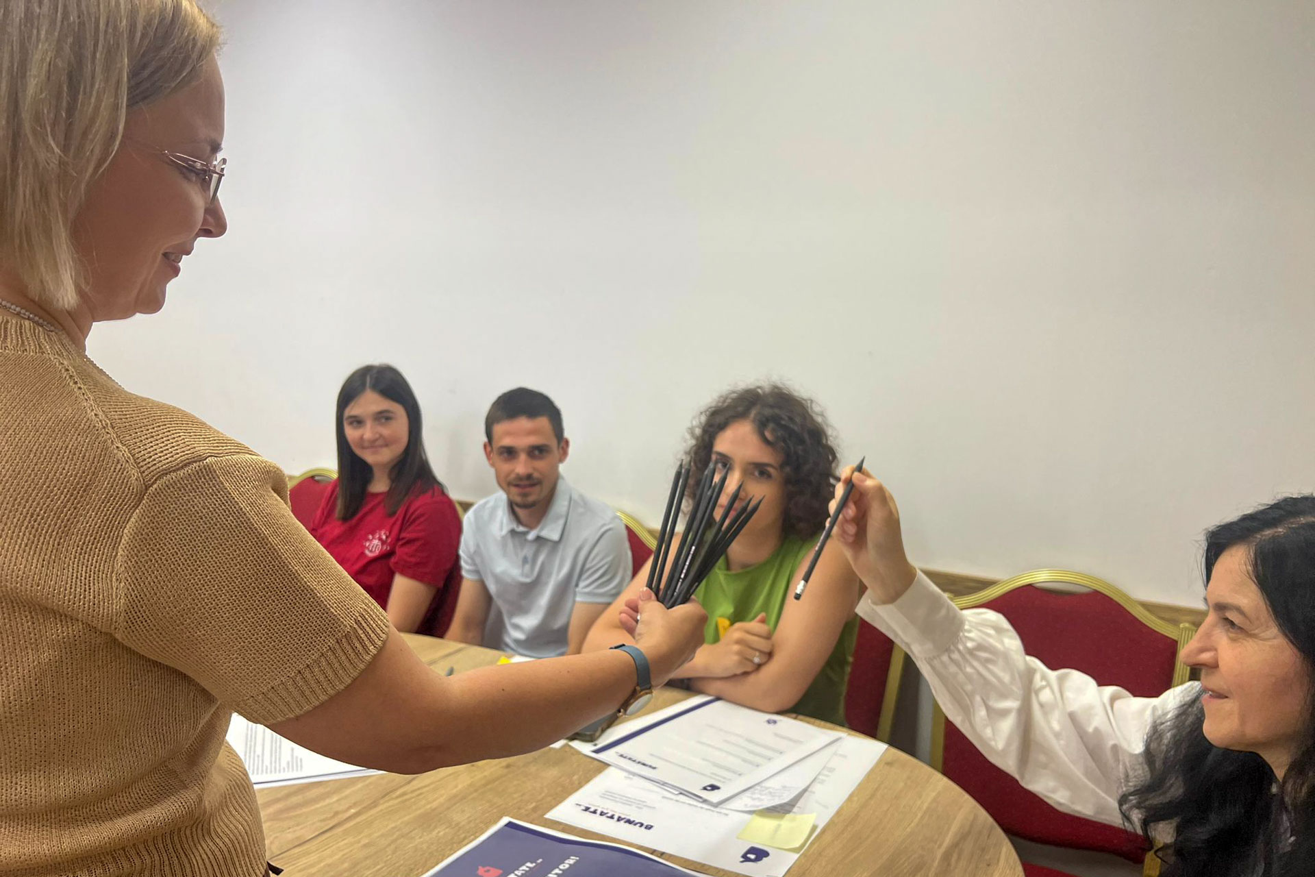 Atelier de storytelling pentru tinerii voluntari ai Arhiepiscopiei Iașilor