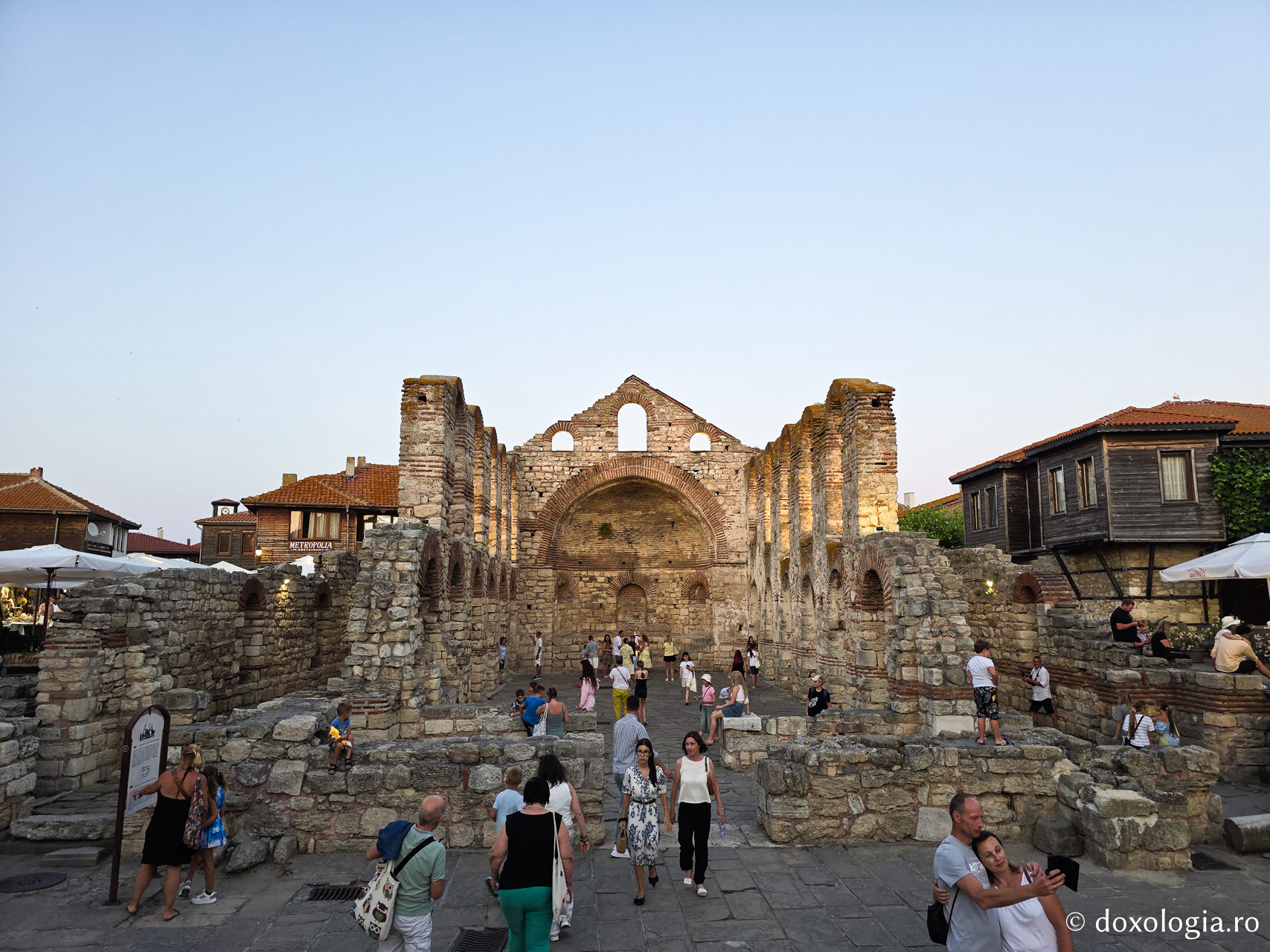 Ruinele Bisericii „Sfânta Sofia”, vechea reședință episcopală din Nessebar