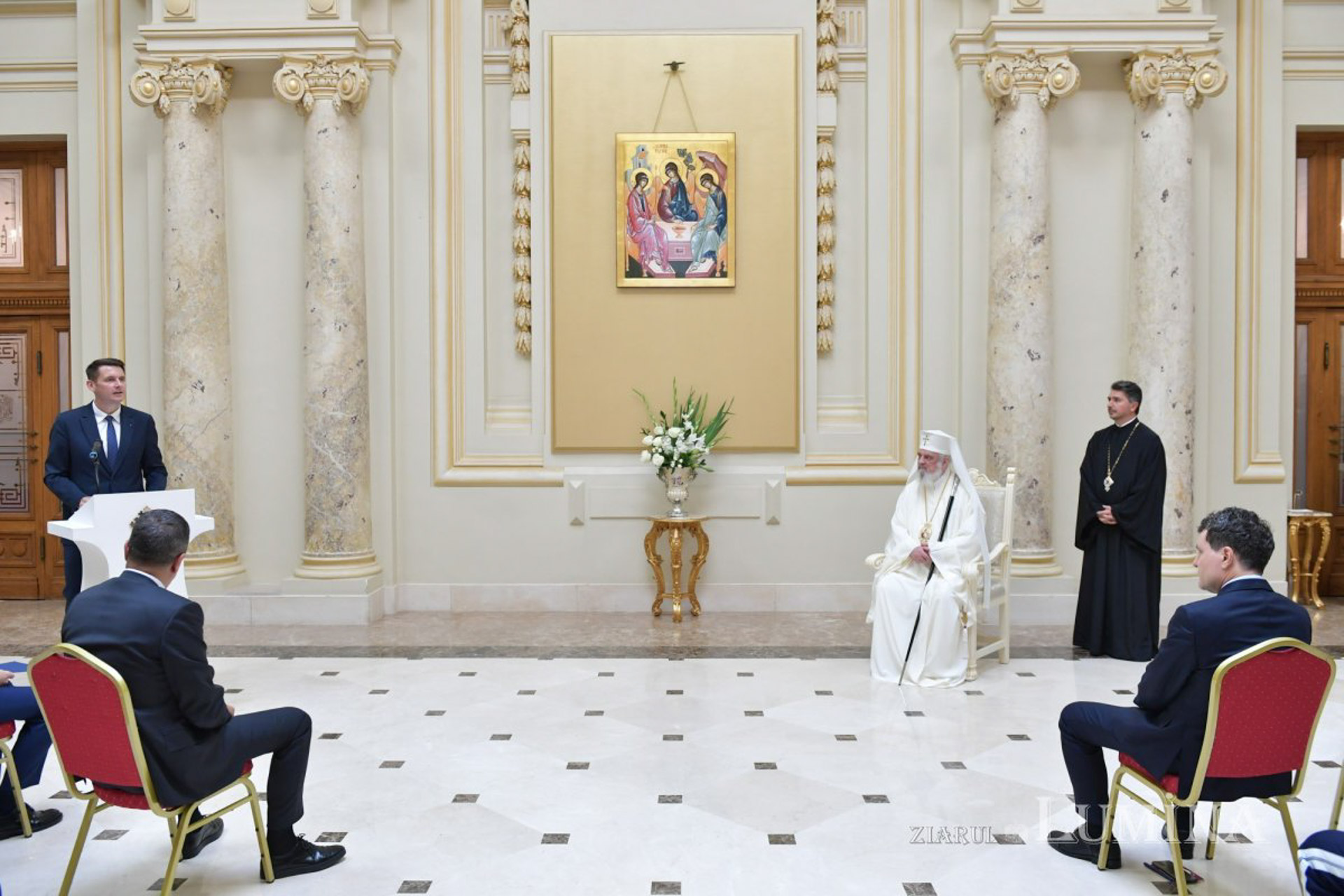 Preafericitul Părinte Daniel, Patriarhul Bisericii Ortodoxe Române, a împlinit 74 de ani. Sărbătoare la Catedrala Patriarhală și la Palatul Patriarhiei