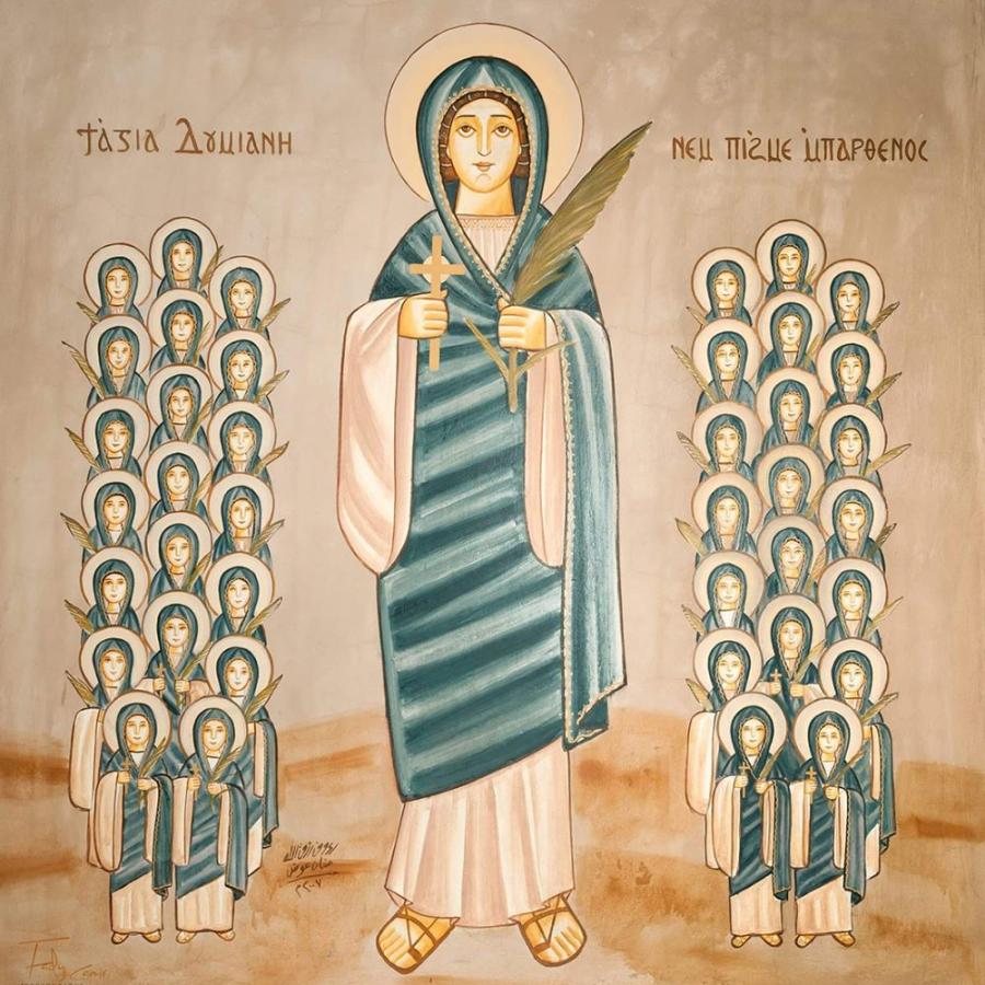 Sfânta Muceniță Damiana și cele 40 de Fecioare