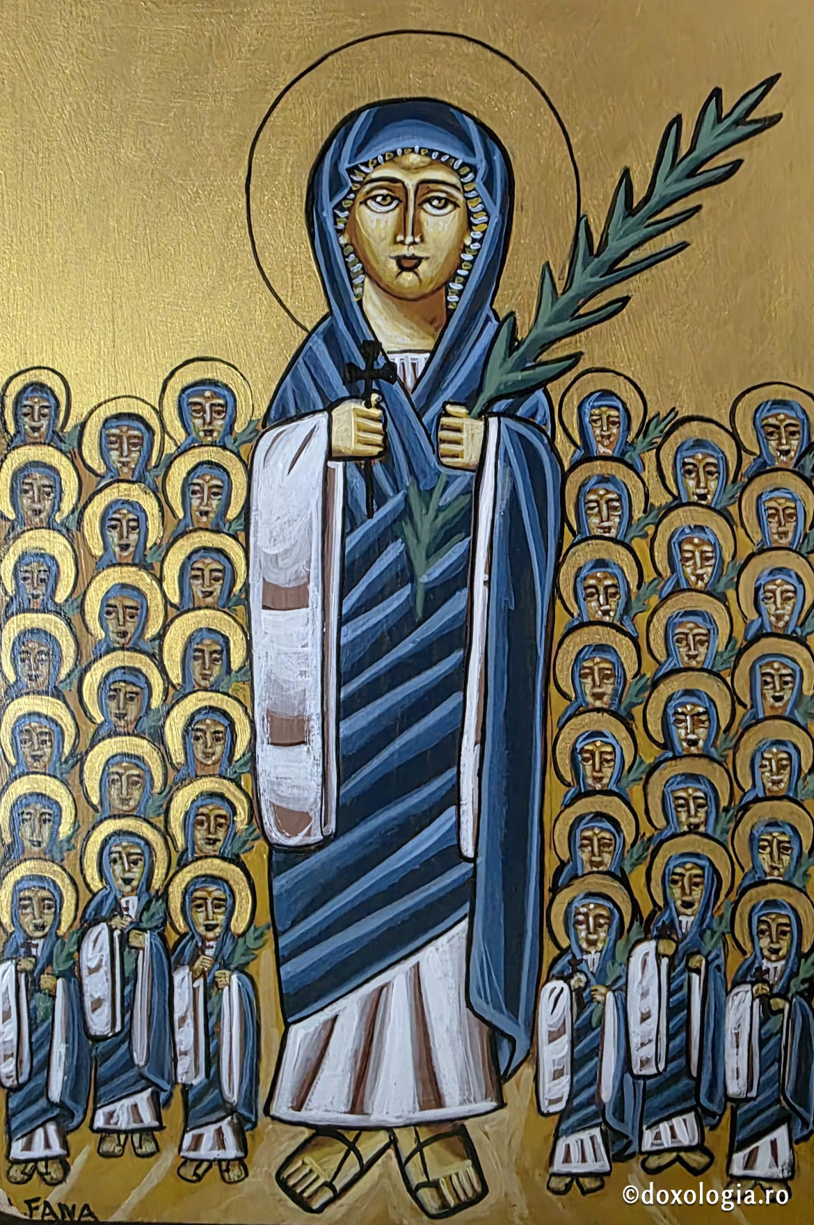 Sfânta Muceniță Damiana și cele 40 de Fecioare