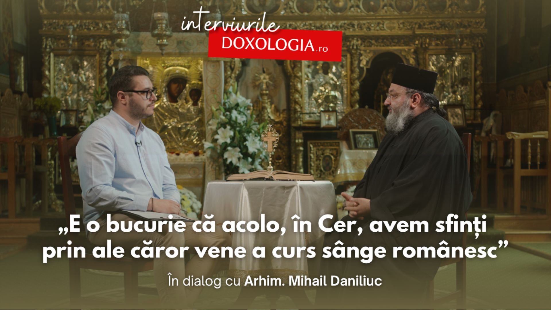 interviu cu Arhimandritul Mihail Daniliuc