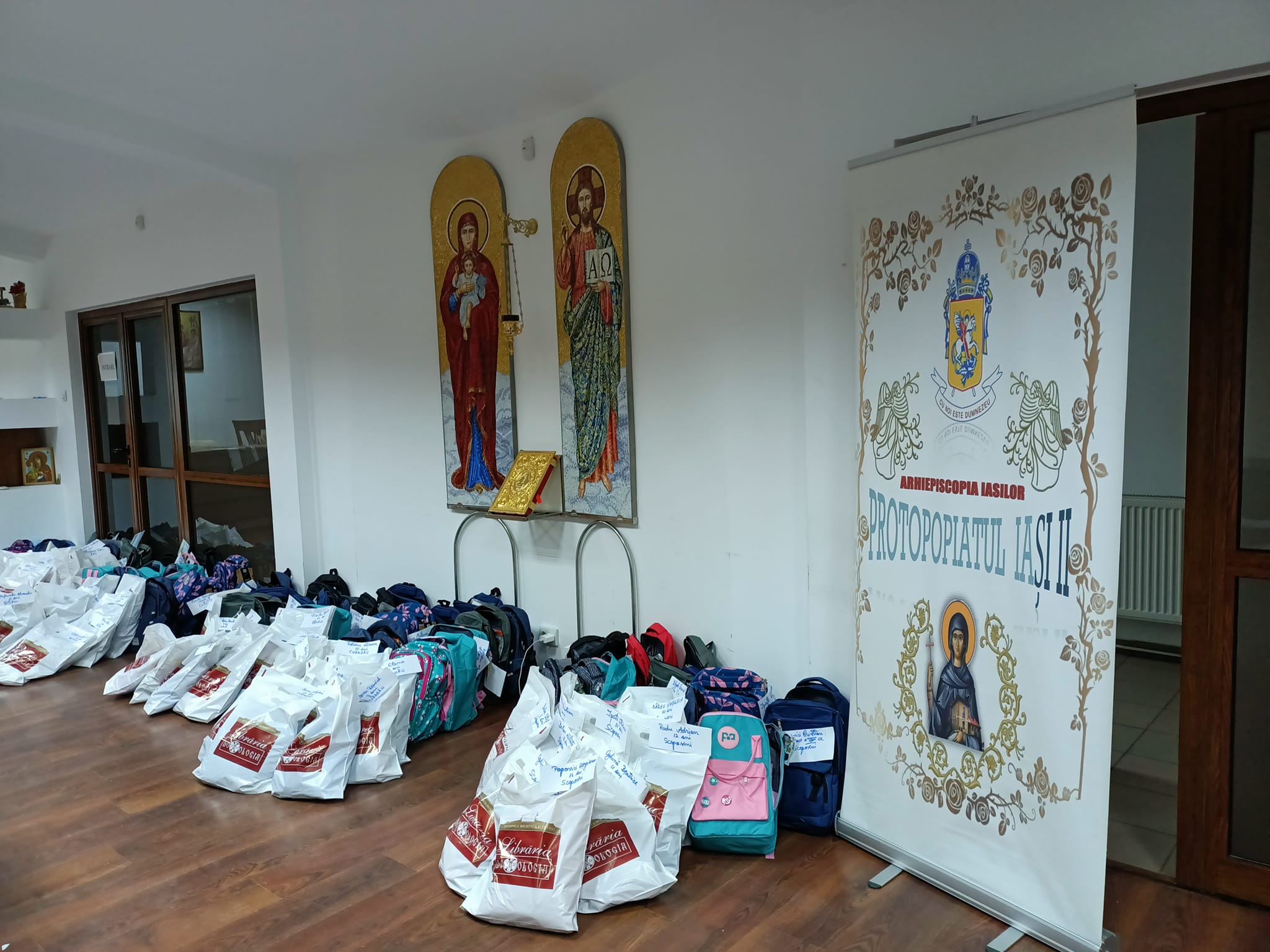 O nouă campanie social-filantropică și educațională, demarată de Protopopiatul Iași II