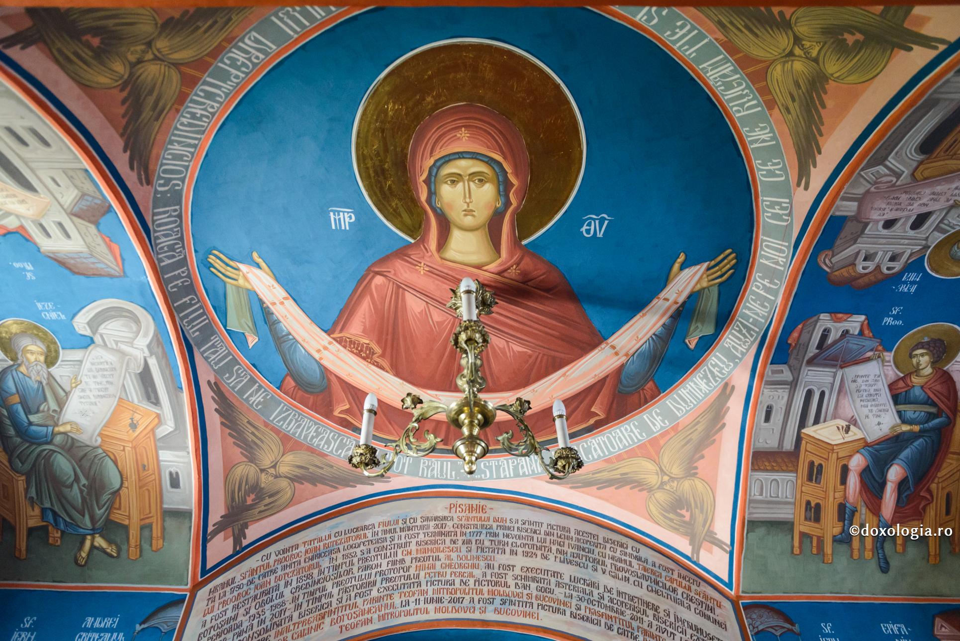 icoana Maicii Domnului de la biserica „Sf. Ioan Botezătorul” Botoșani