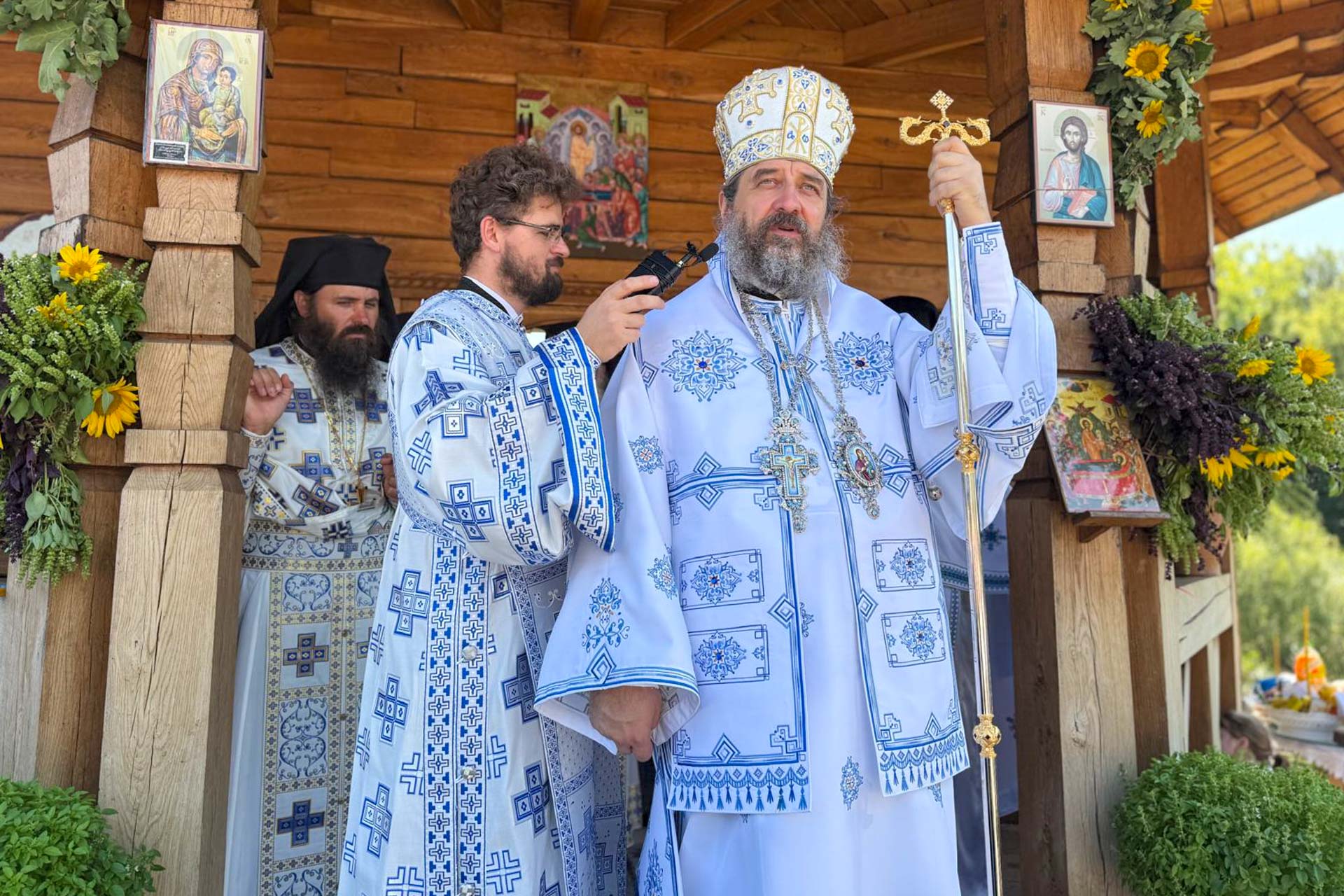 Bucurie duhovnicească la Mănăstirea Cozancea, de sărbătoarea Adormirii Maicii Domnului