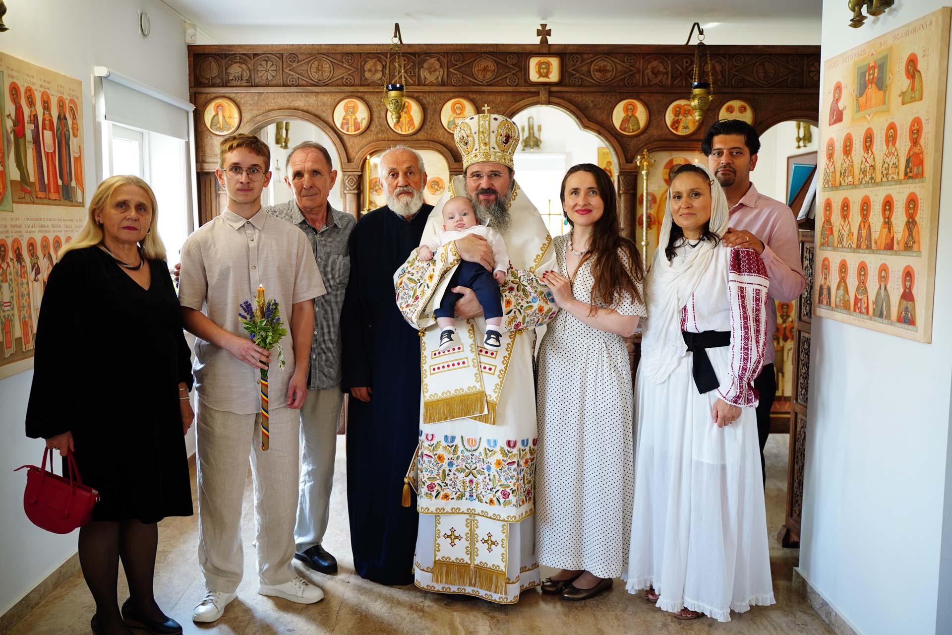 Episcopul Macarie i-a binecuvântat pe românii din nordul Europei