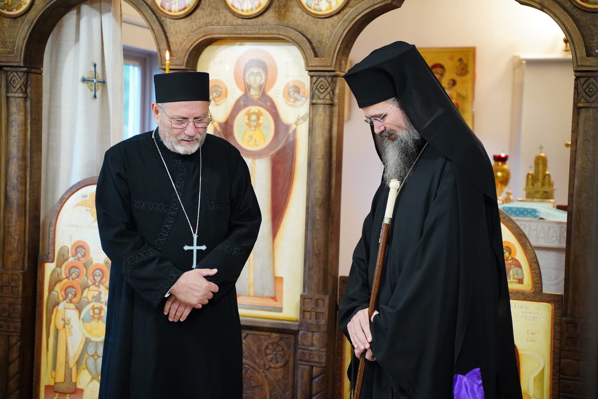 Coordonatorul Pro Vita Iași a primit, din partea PS Macarie, Crucea Nordului